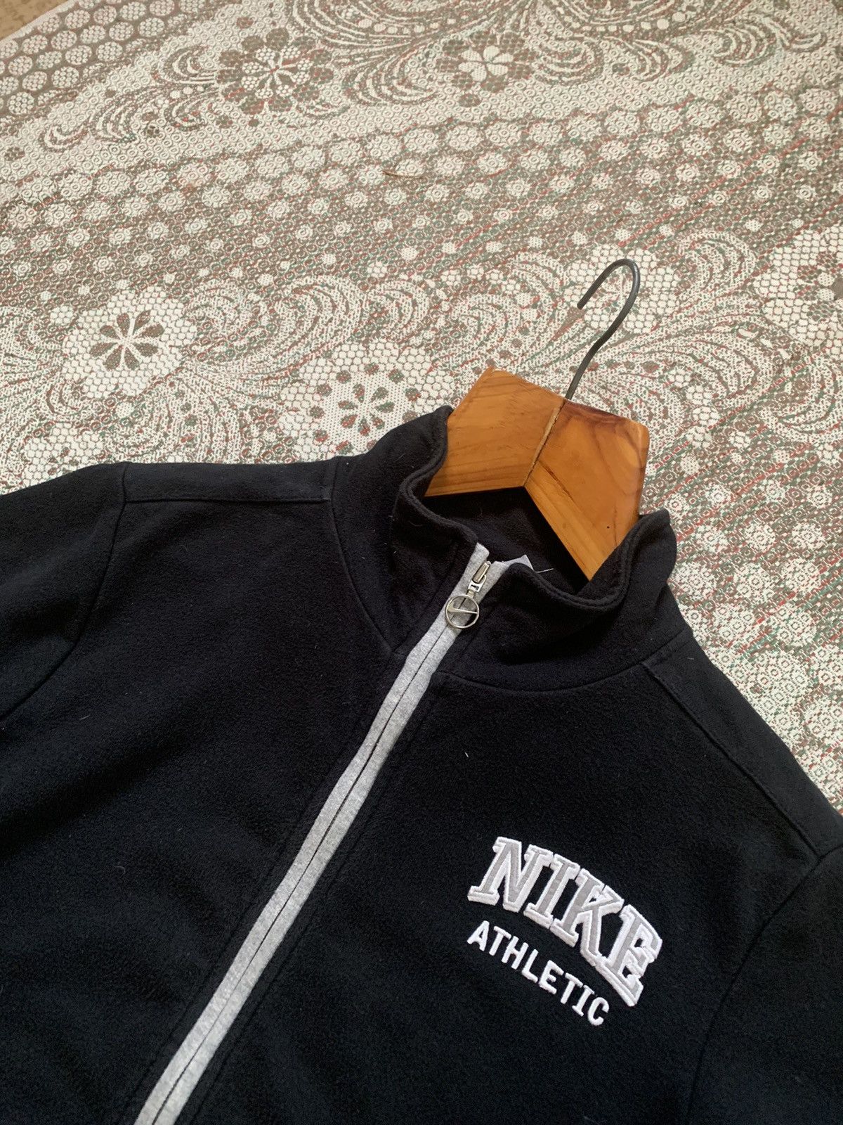 Nike × Vintage Nike athletic vintage zip-hoodie Size L / US 10 / IT 46 - 3 Thumbnail