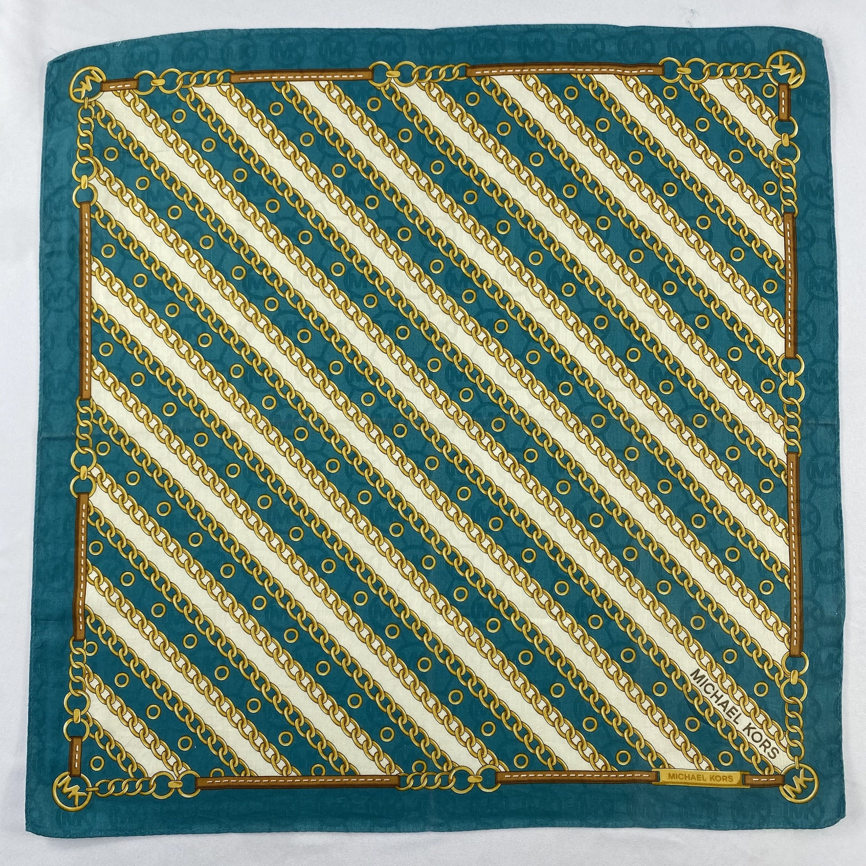 Michael Kors Michael Kors Handkerchief / Bandana / Neckerchief C872 Size ONE SIZE - 3 Thumbnail