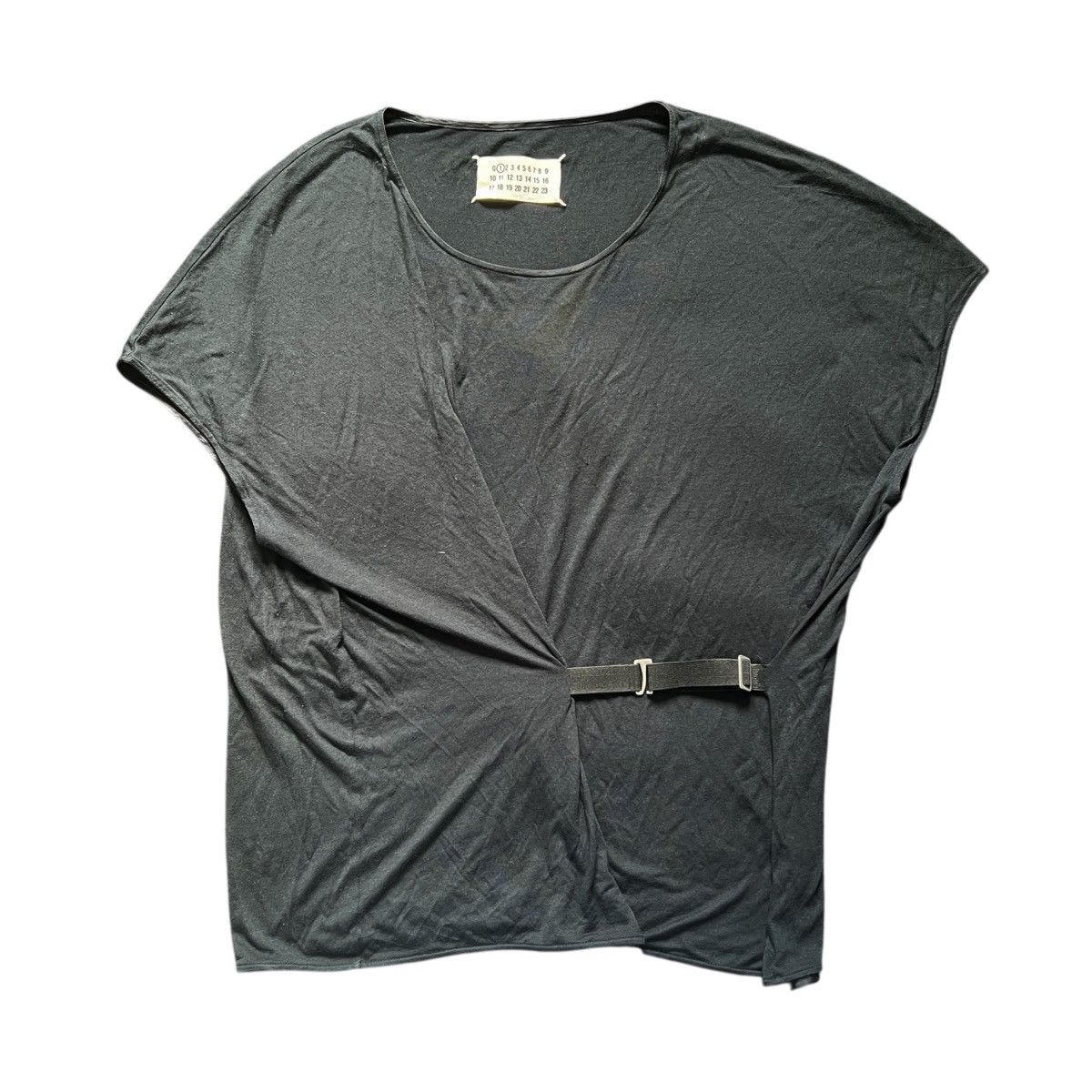 Maison Margiela 2011 Maison Margiela Black Top Blouse Avant Garde Size M / US 6-8 / IT 42-44 - 2 Thumbnail