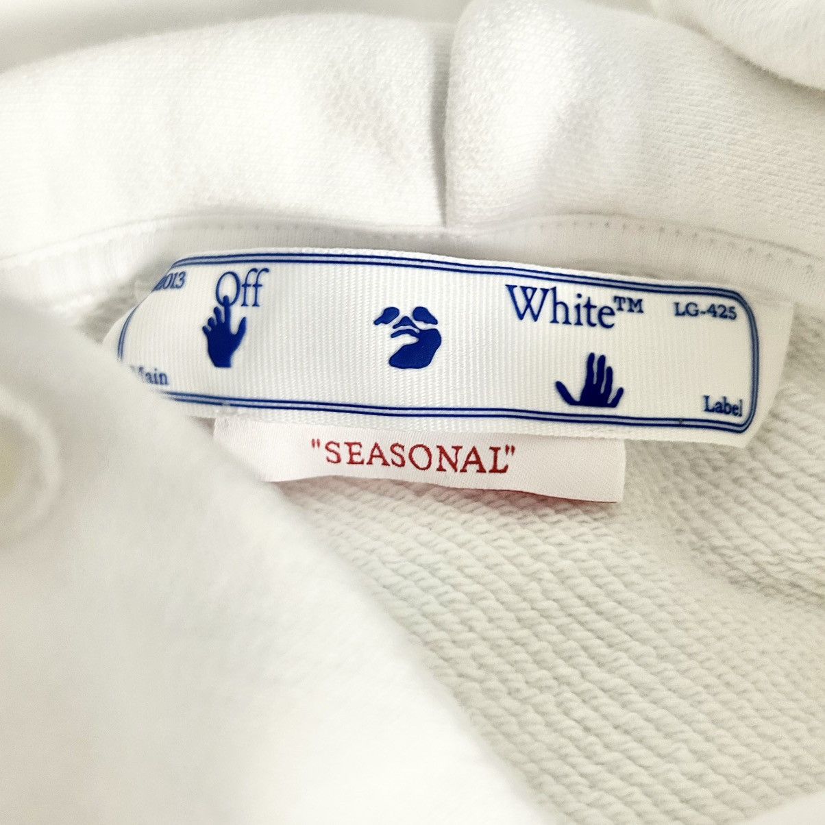Off-White New Off-White DJ Graphic Arrow Hoodie White Size Medium Size US M / EU 48-50 / 2 - 4 Thumbnail