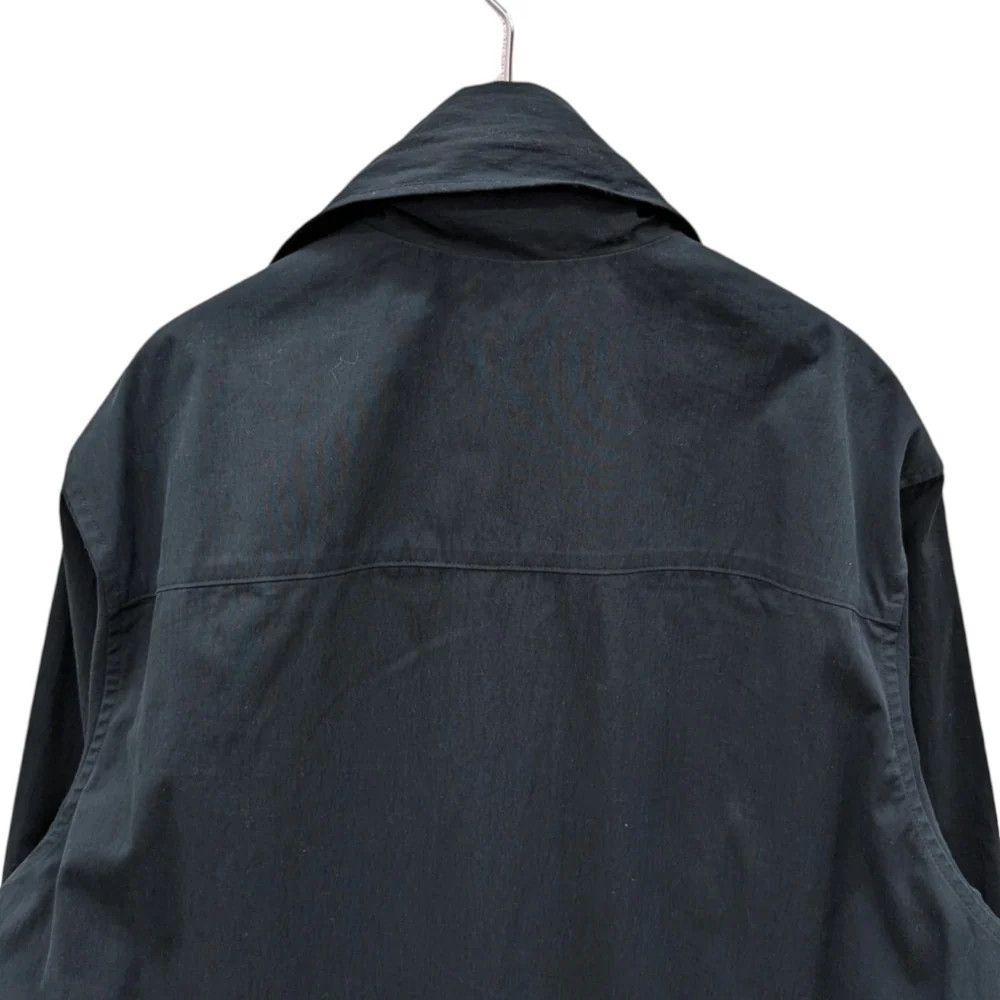 Yohji Yamamoto Yohji Yamamoto pour homme 24AW HIGH-DENSITY OX STOLE BLOUSE Size US L / EU 52-54 / 3 - 4 Thumbnail