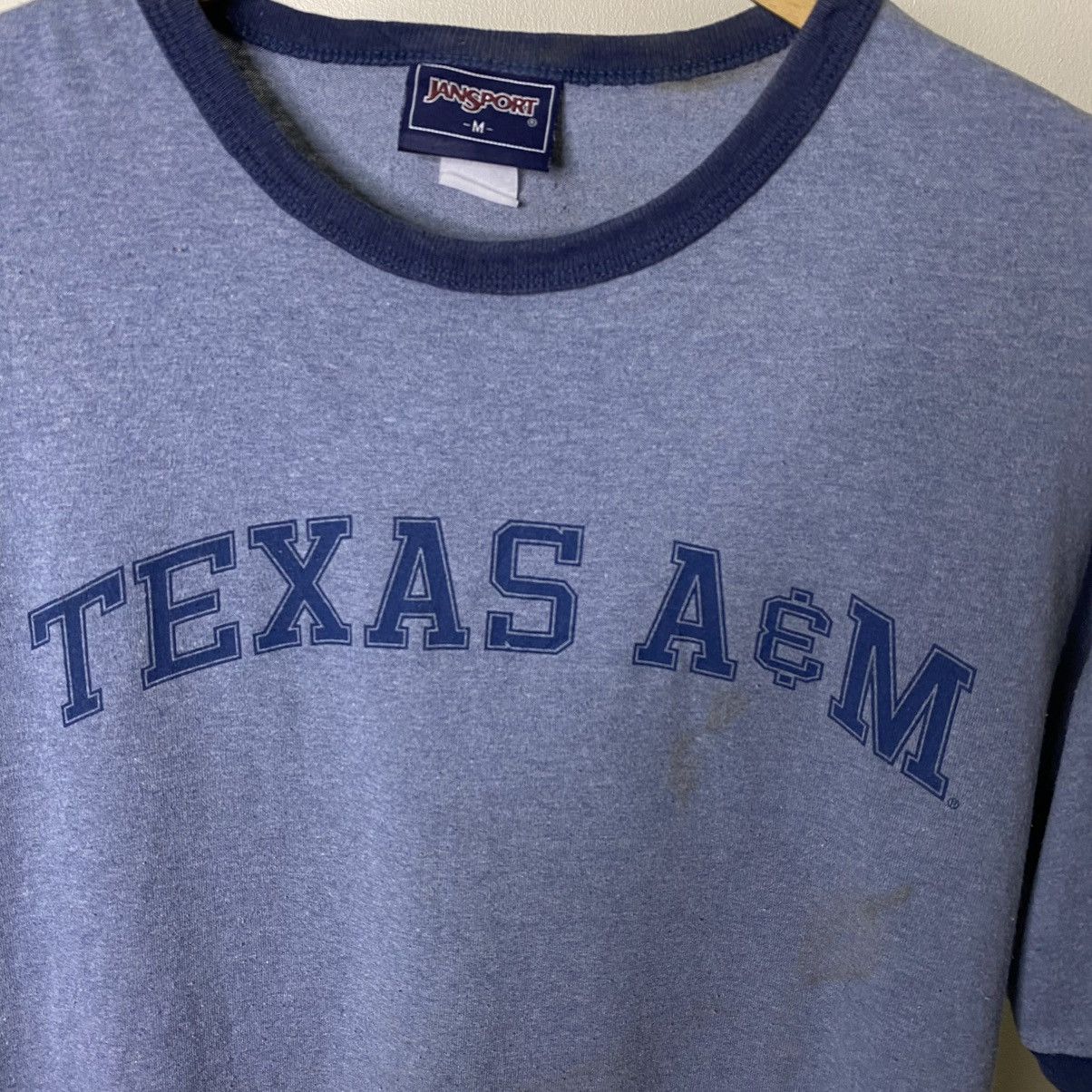 Jansport × Vintage Vintage 90s Texas A&M Aggies Football NFL NCAA T Shirt Size US M / EU 48-50 / 2 - 2 Thumbnail