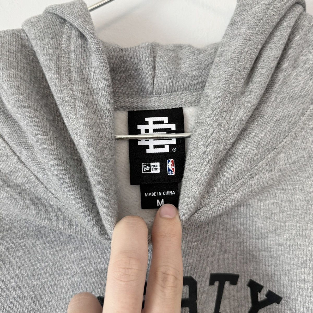 Eric Emanuel × New Era Eric Emanuel x New Era NBA Miami Heat Hoodie Grey Size US M / EU 48-50 / 2 - 5 Thumbnail