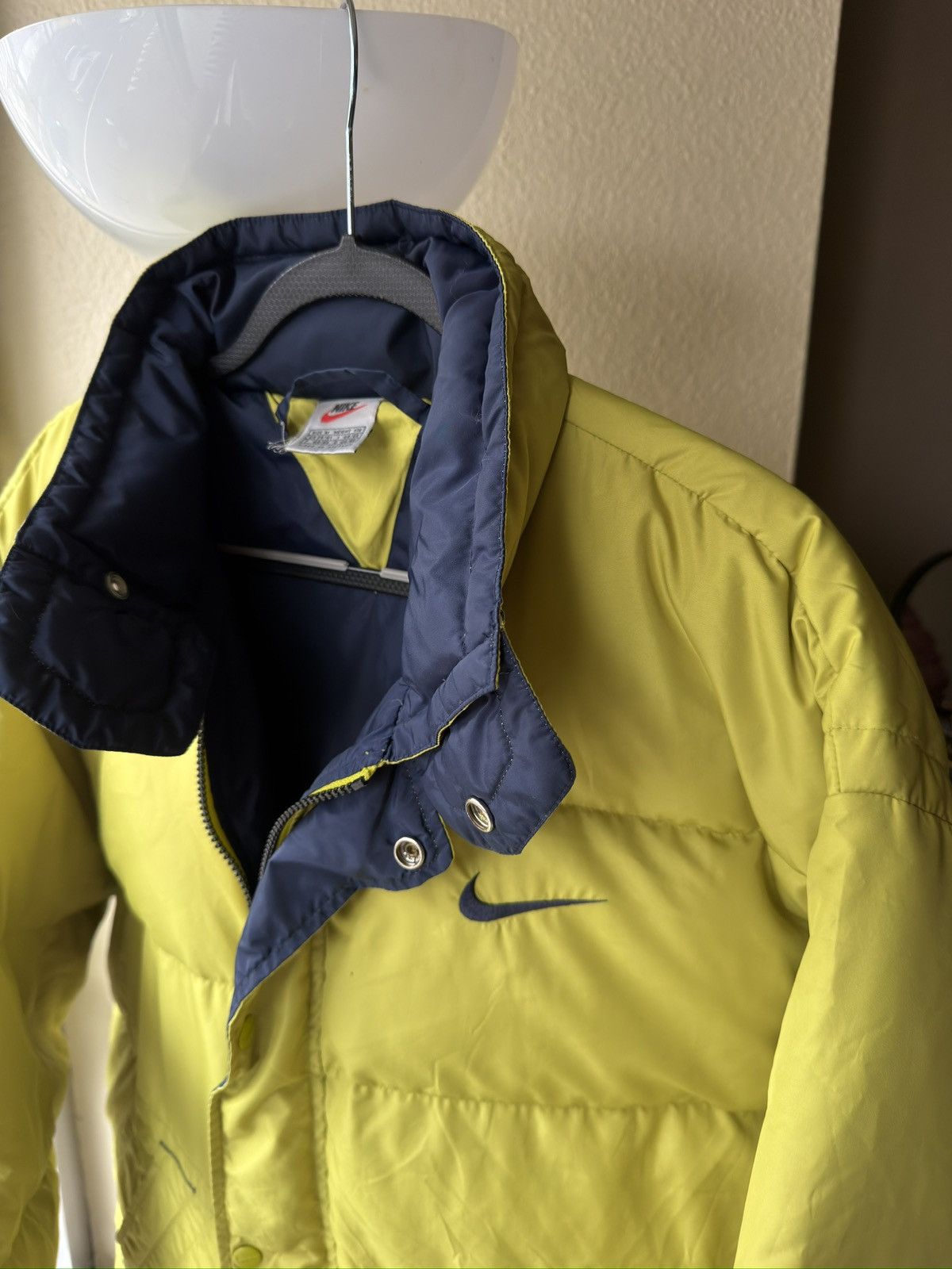 Nike Nike vintage green down jacket puffer Size US M / EU 48-50 / 2 - 2 Thumbnail