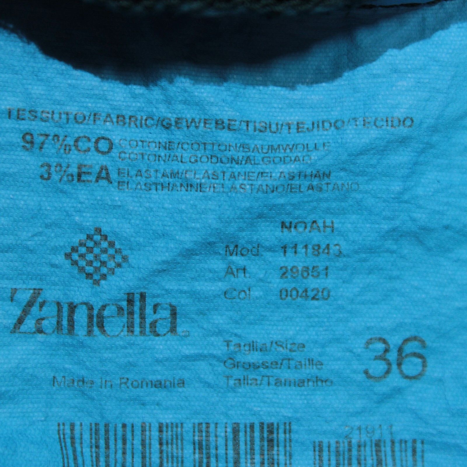 Zanella Zanella New with tags Chino Size 36 US In Blue Size US 36 / EU 52 - 5 Thumbnail