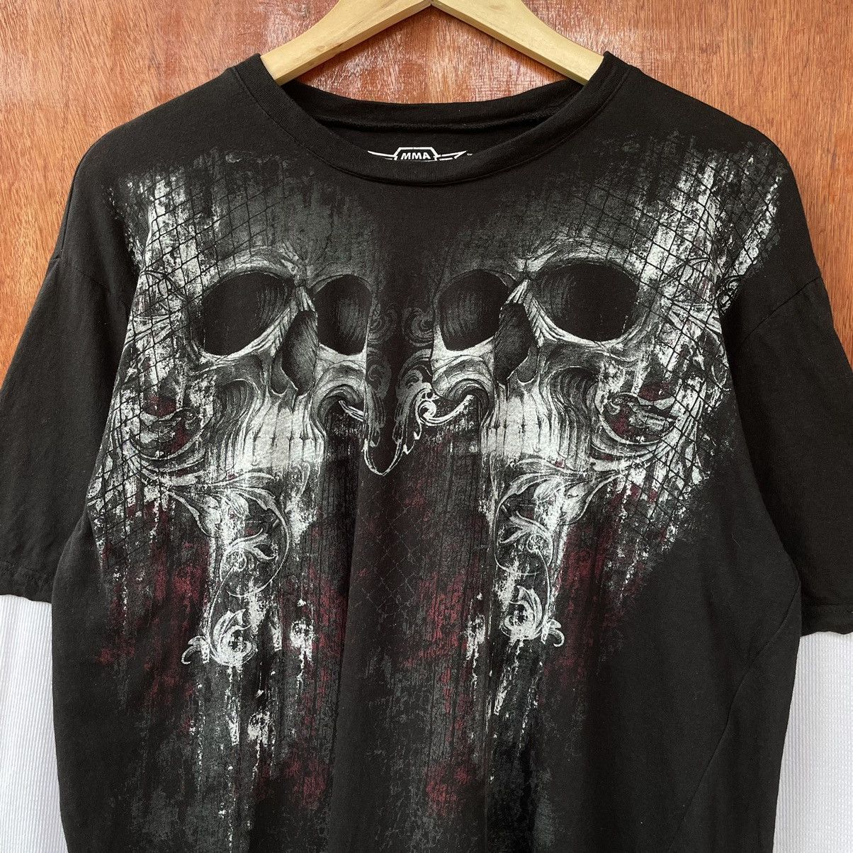 Affliction Vintage Y2K MMA Elite Affliction Tee Shirt Size US XL / EU 56 / 4 - 3 Thumbnail
