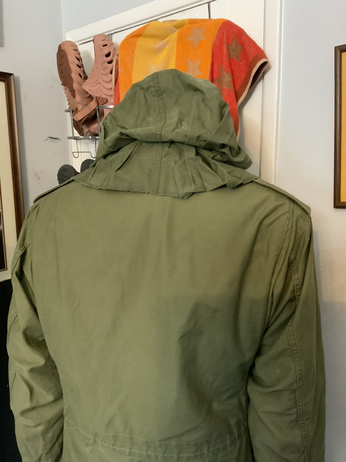 Vintage 70s Winfield M65 US Military Vietnam War Era Field Jacket Size US M / EU 48-50 / 2 - 21 Thumbnail