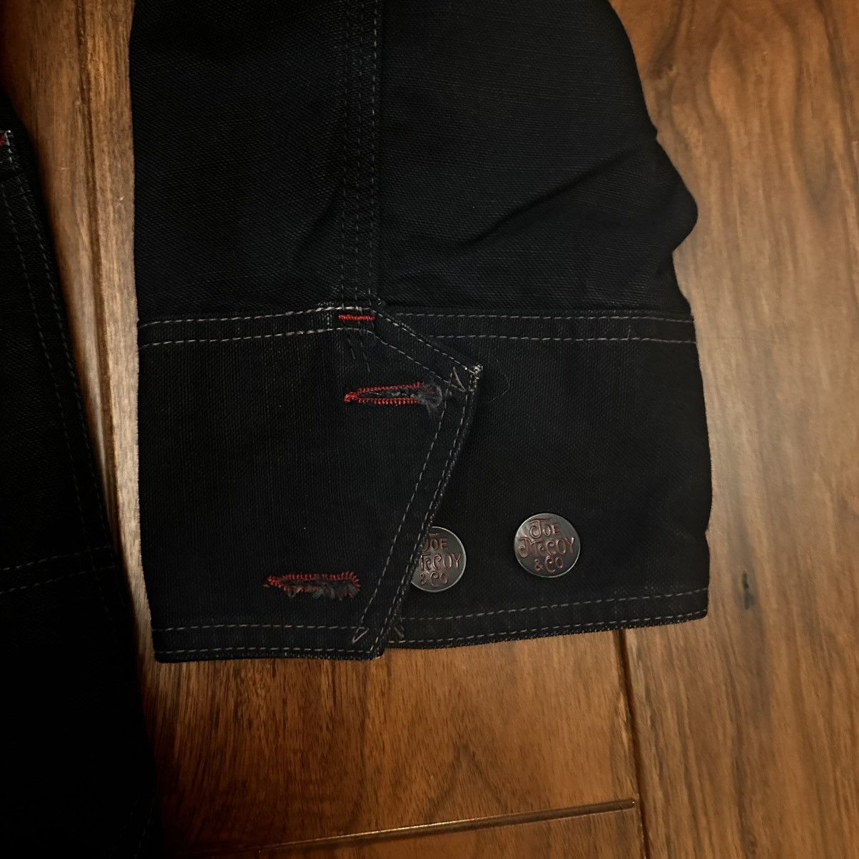 Japanese Brand × The Real McCoy's JOE McCOY 8HOUR UNION BLACK DENIM COVERALL Size 40 Japan Size US L / EU 52-54 / 3 - 8 Thumbnail