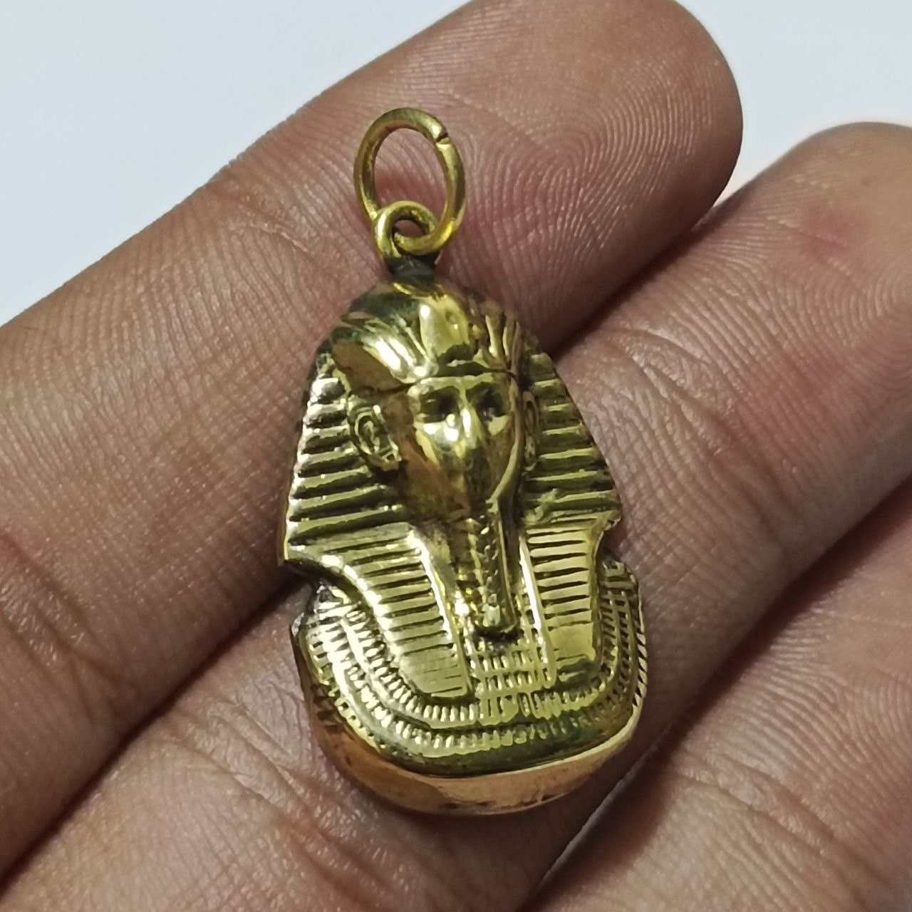 Other Handmade Egyptian Antique-Style Tutankhamun Copper Pendant Size ONE SIZE - 1 Thumbnail