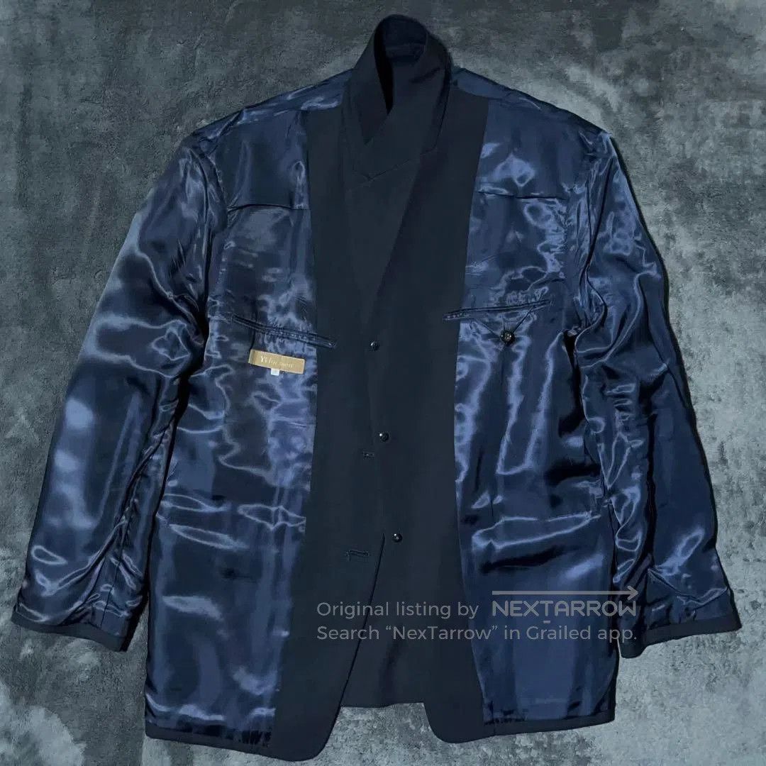 Yohji Yamamoto Yohji Yamamoto Navy Suit Jacket. Size US M / EU 48-50 / 2 - 7 Thumbnail