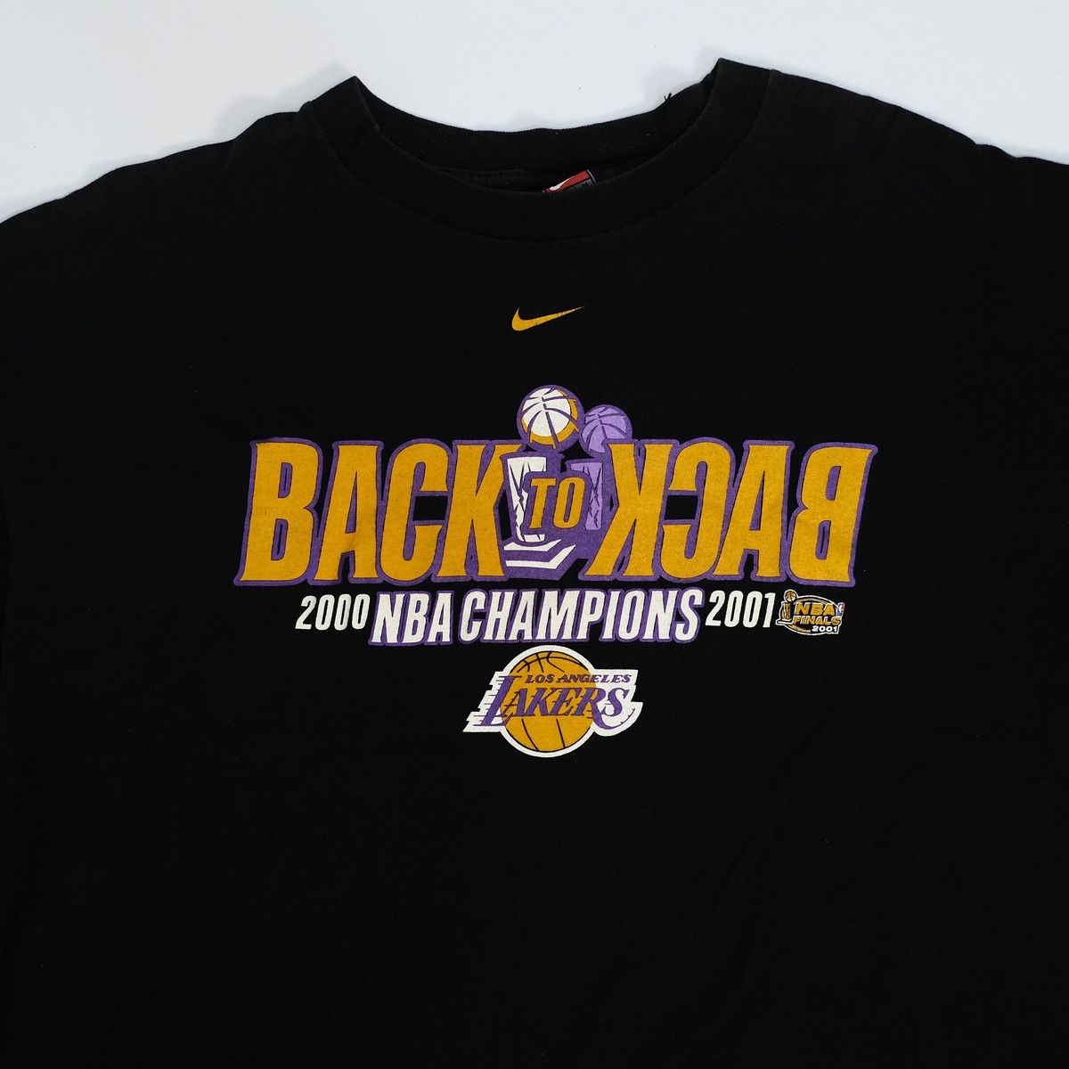 Other 2001b Nike La Lakers NBA Finals Champion Back to Back Size US L / EU 52-54 / 3 - 2 Thumbnail