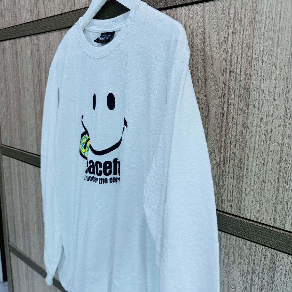 Japanese Brand Harvel Ball Smiley Face -Peacefull Of under the earth Size US XL / EU 56 / 4 - 3 Thumbnail