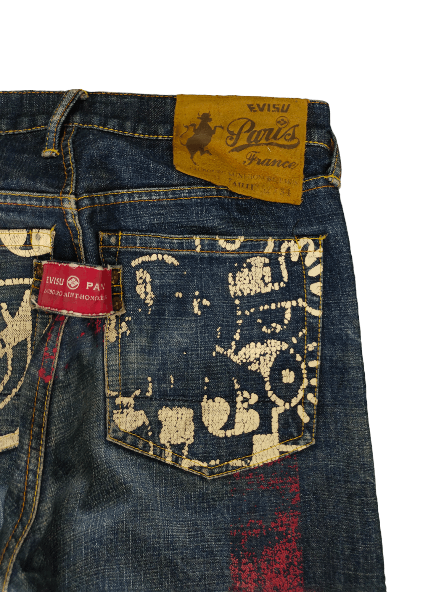 Evisu Vintage Evisu Calvin Leong Big Daicock Selvedge Denim Jeans Size US 32 / EU 48 - 3 Thumbnail