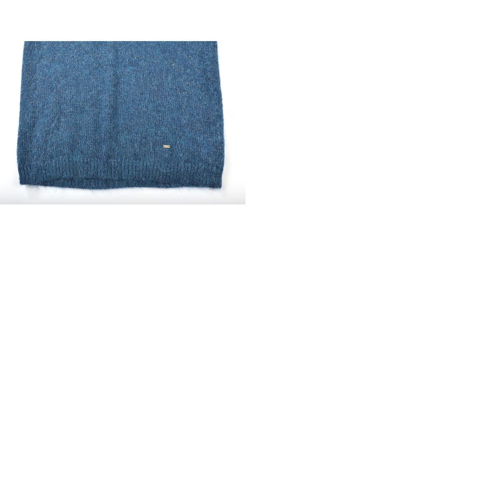 Escada Escada Sport Sandrine Storm High Neck Mohair Wool Sweater S Blue Womens 90s Fashion Tunic 5003104 Size S / US 4 / IT 40 - 9 Thumbnail