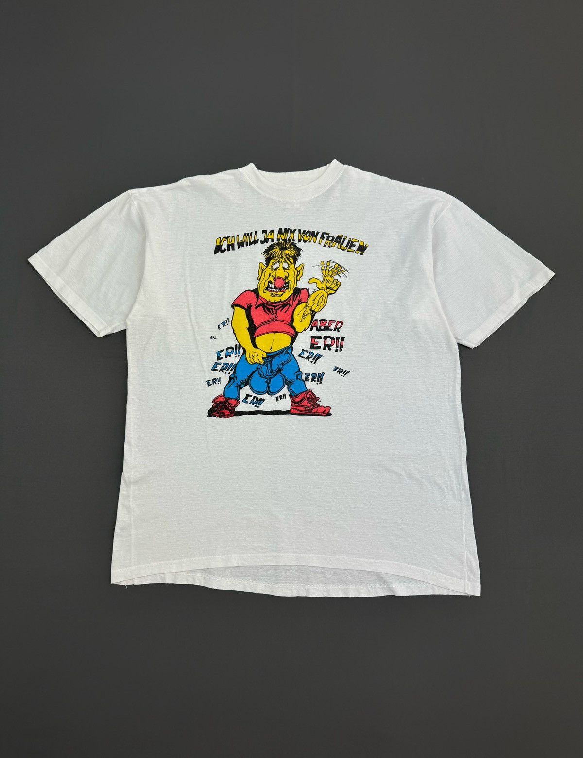 Vintage Vintage Humor T-Shirt Size US XL / EU 56 / 4 - 1 Thumbnail