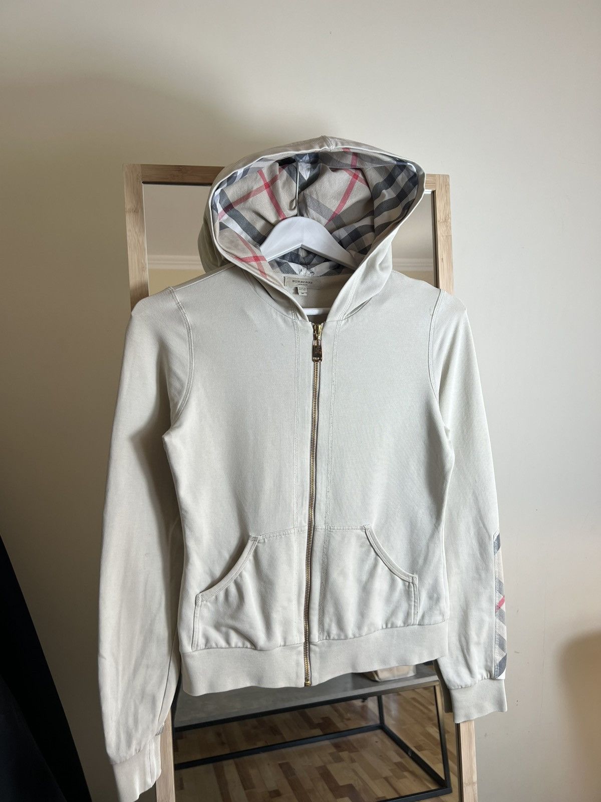 Burberry Burberry Full Zip Hoodie Women’s Y2K Vintage Luxury Rare Size M / US 6-8 / IT 42-44 - 2 Thumbnail