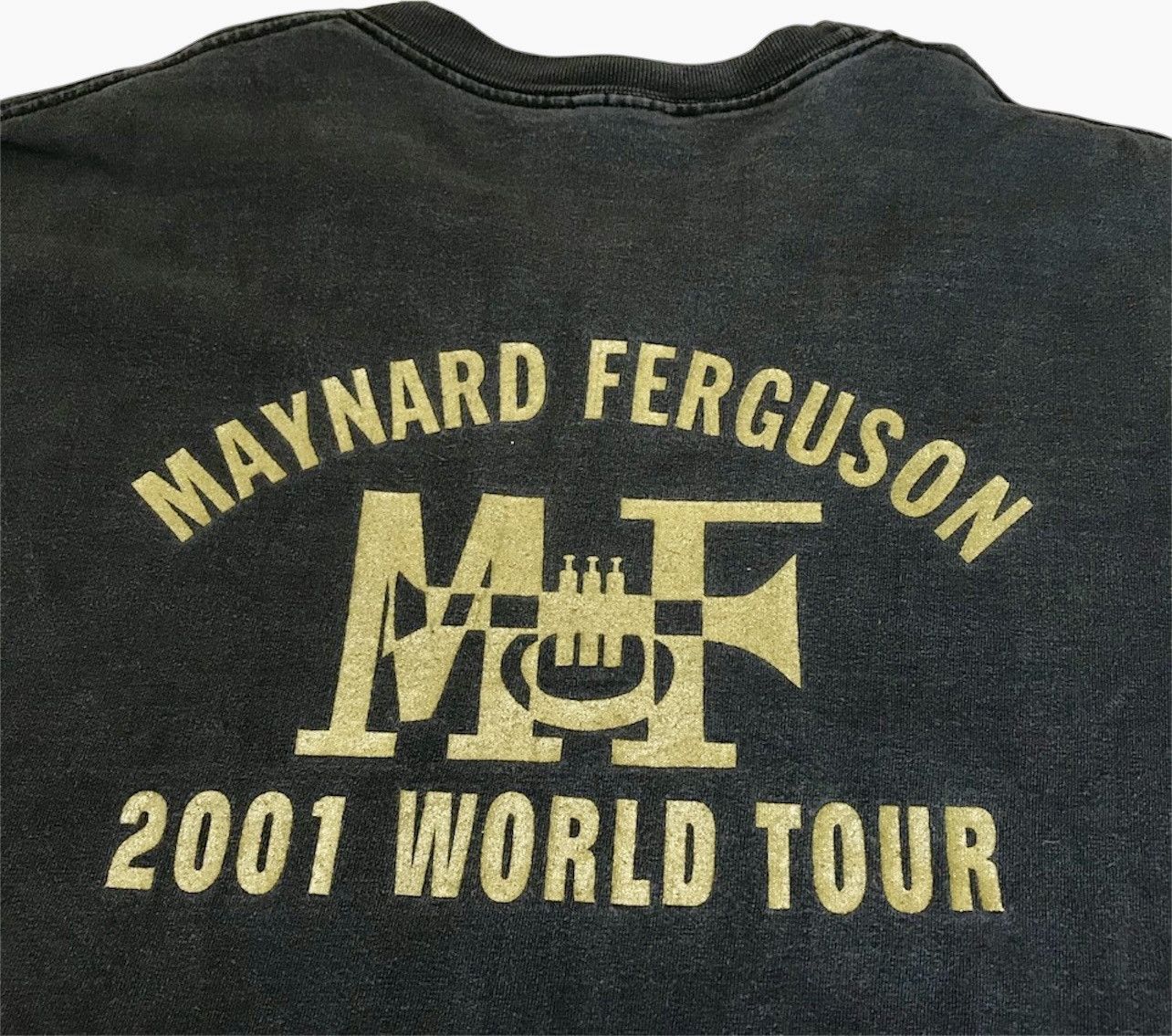 Band Tees Vintage Y2K Maynard Ferguson jazz Tour Tee XL Faded Size US XL / EU 56 / 4 - 6 Thumbnail