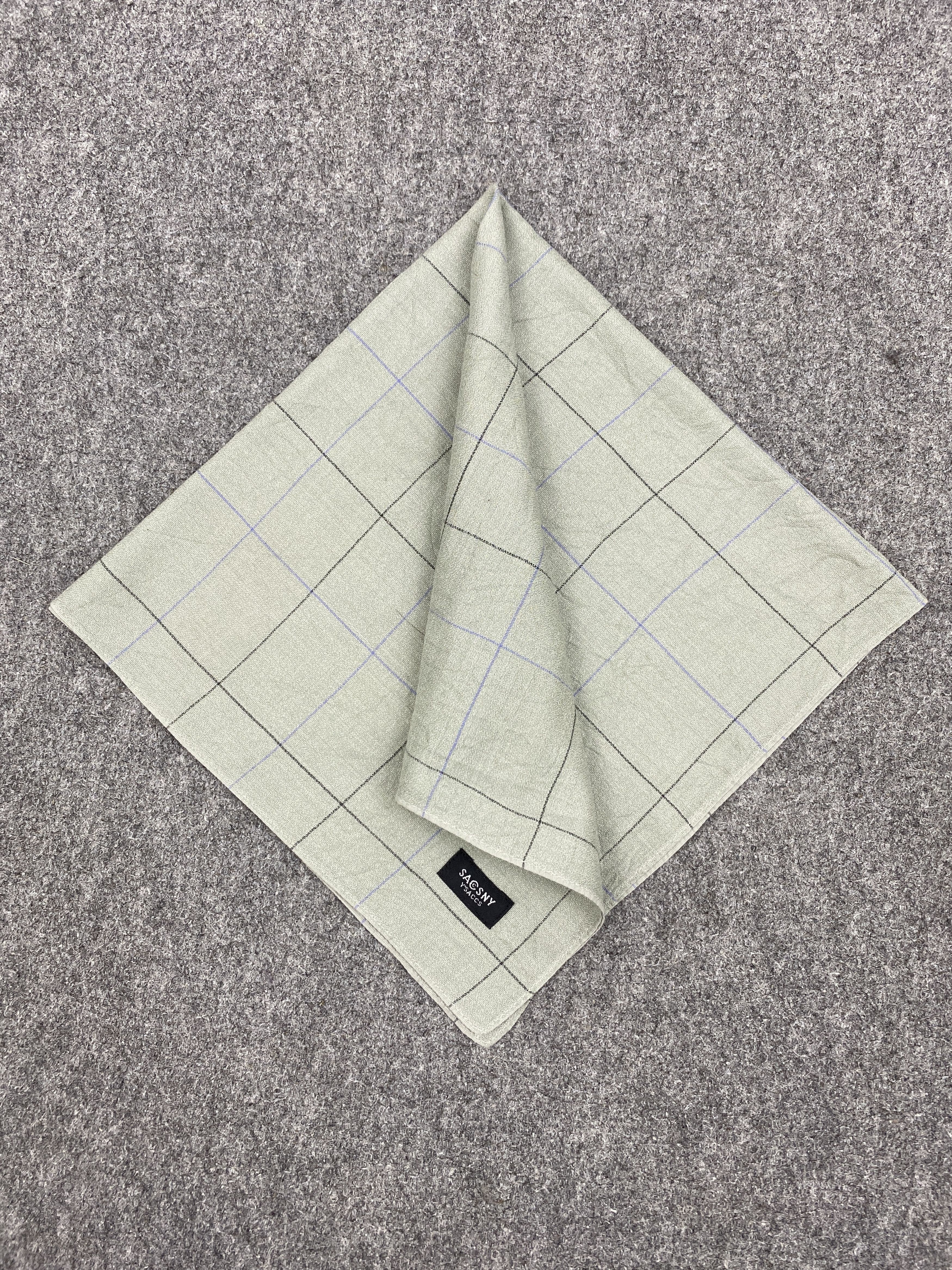 Japanese Brand Vintage Y'saccs Handkerchief / Neckerchief HKC0395 Size ONE SIZE - 3 Thumbnail