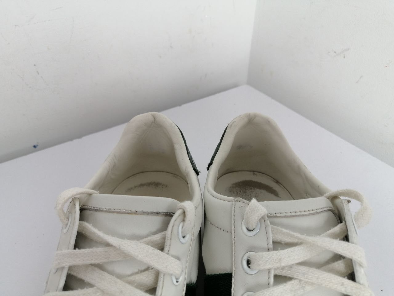Gucci Gucci White Ace Sneakers Size US 6.5 / IT 36.5 - 10 Thumbnail
