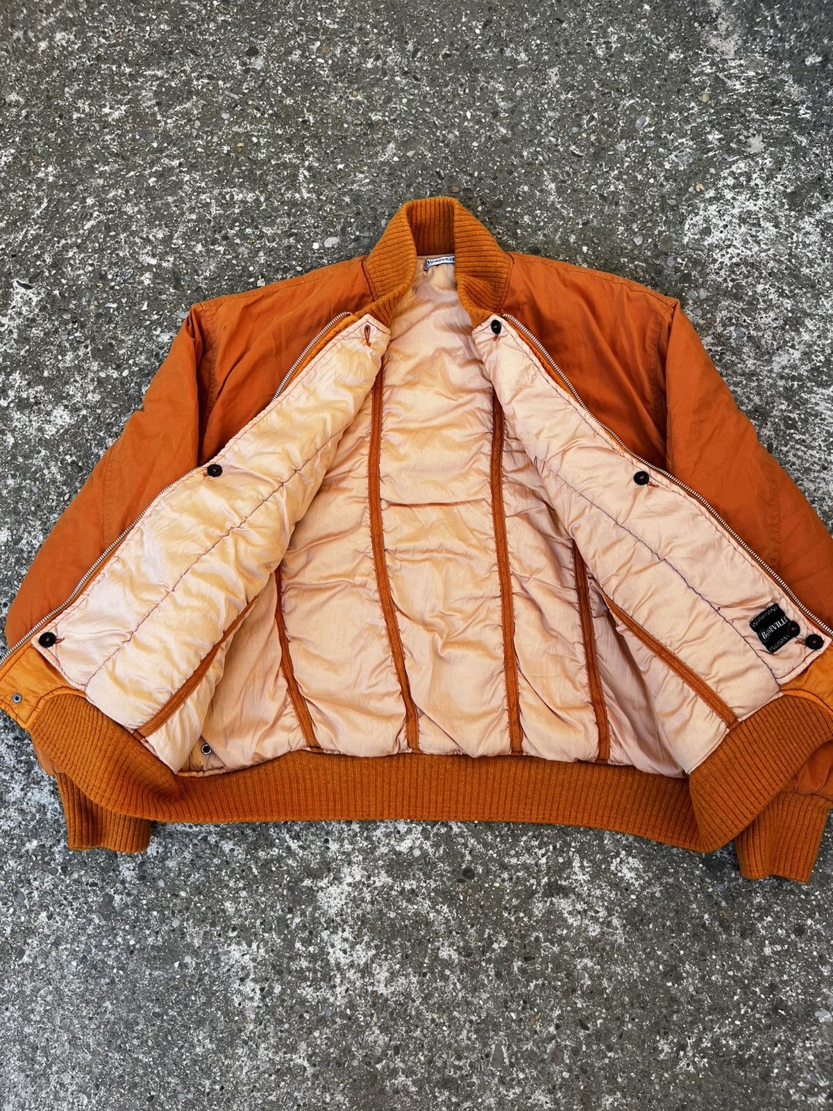 Massimo Osti × Stone Island Very rare 80s Boneville Navy Arctic Bomber Jacket Size US L / EU 52-54 / 3 - 15 Thumbnail