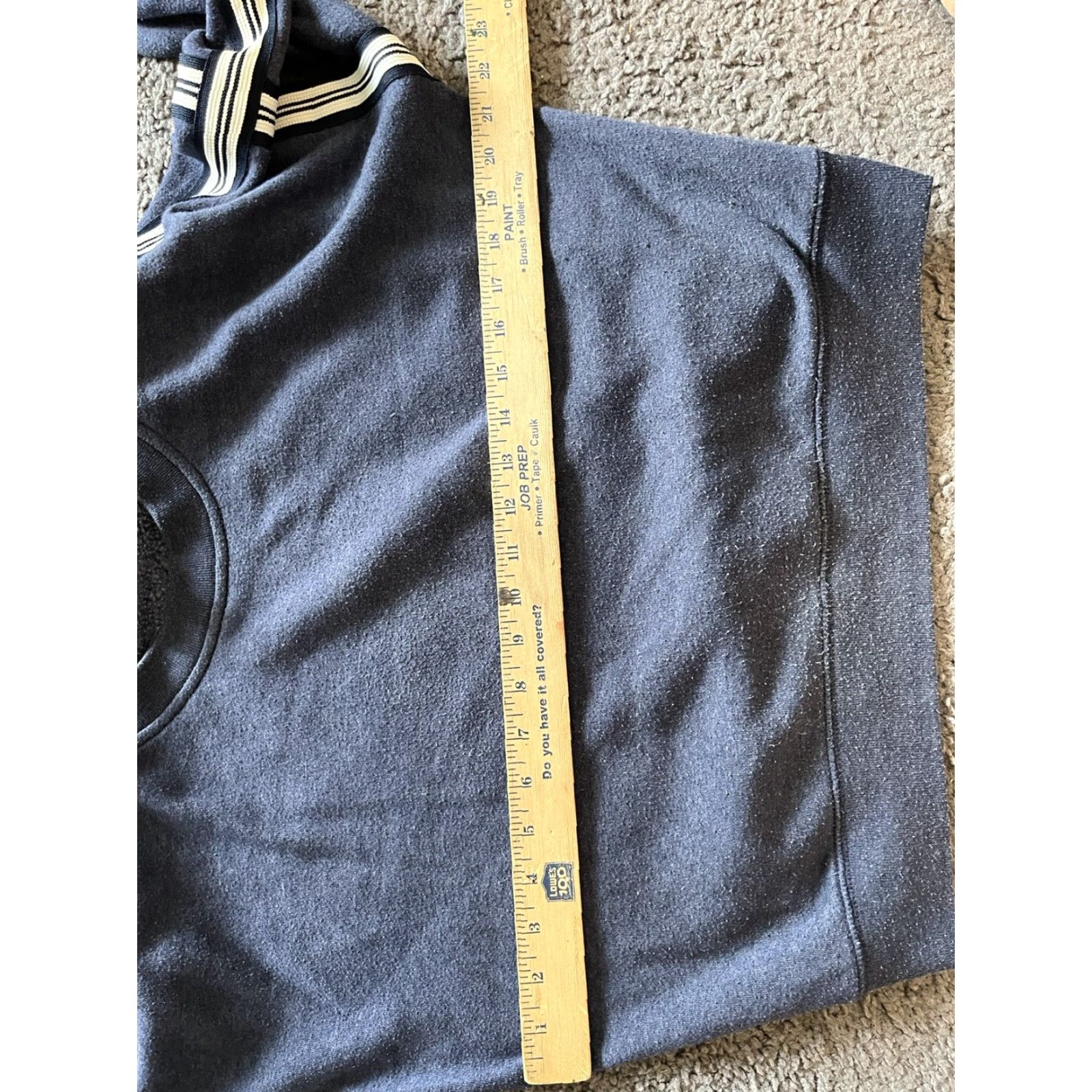 J.Crew VINTAGE J.CREW Womens Sweatshirt Pullover Long Sleeve Crew Neck Activewear Blue XS Size XS / US 0-2 / IT 36-38 - 4 Thumbnail