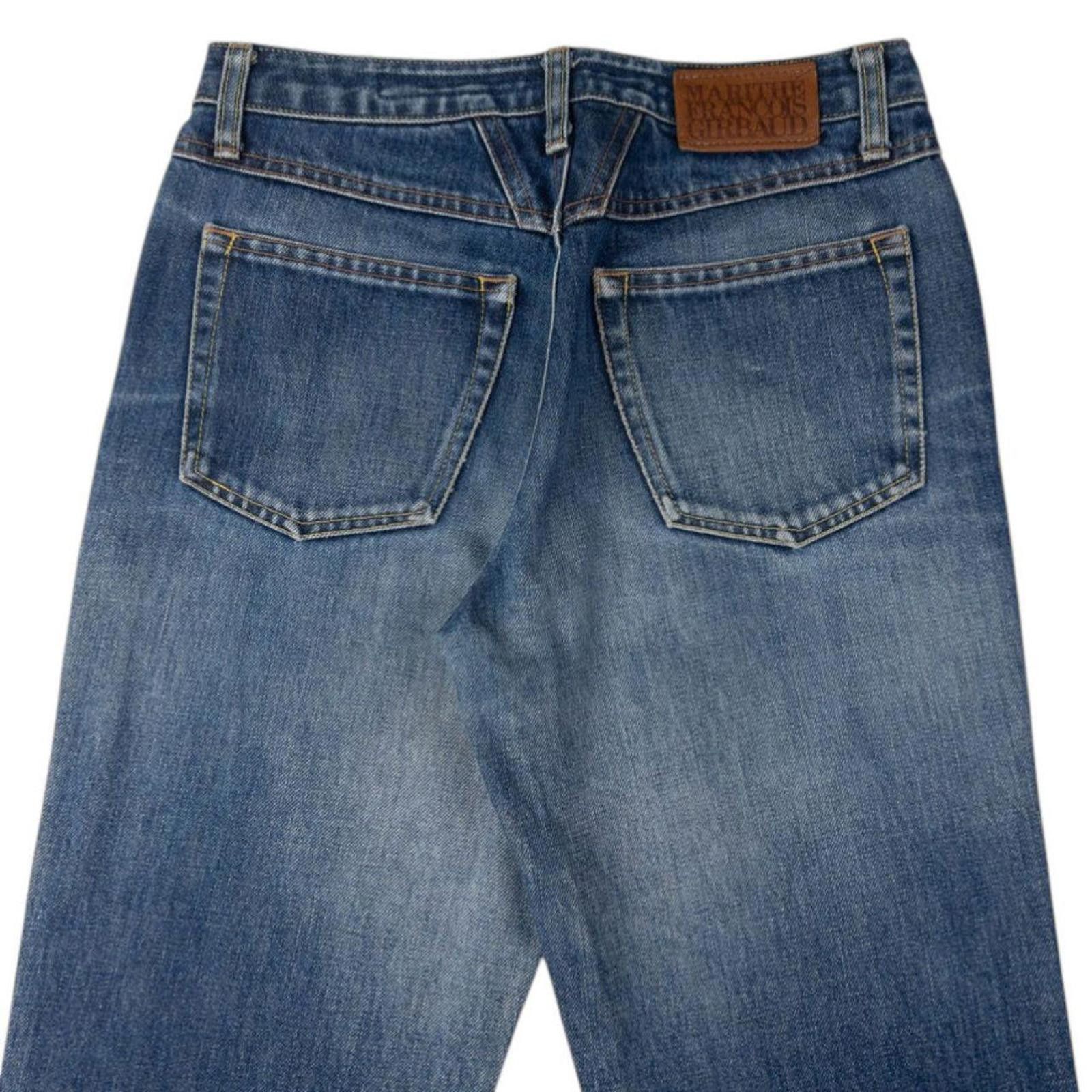 Marithe + Francois Girbaud Vintage Marithe + Francois Girbaud Denim Jeans Size W27 Size US 27 - 3 Thumbnail