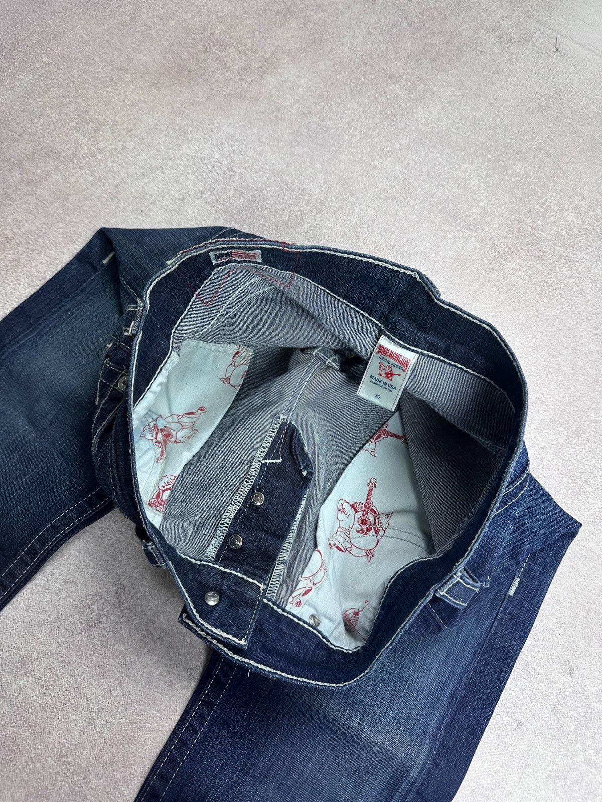 True Religion Vintage True Religion Y2K Rocco Baggy Jeans True Religion 30 Size US 30 / EU 46 - 12 Thumbnail