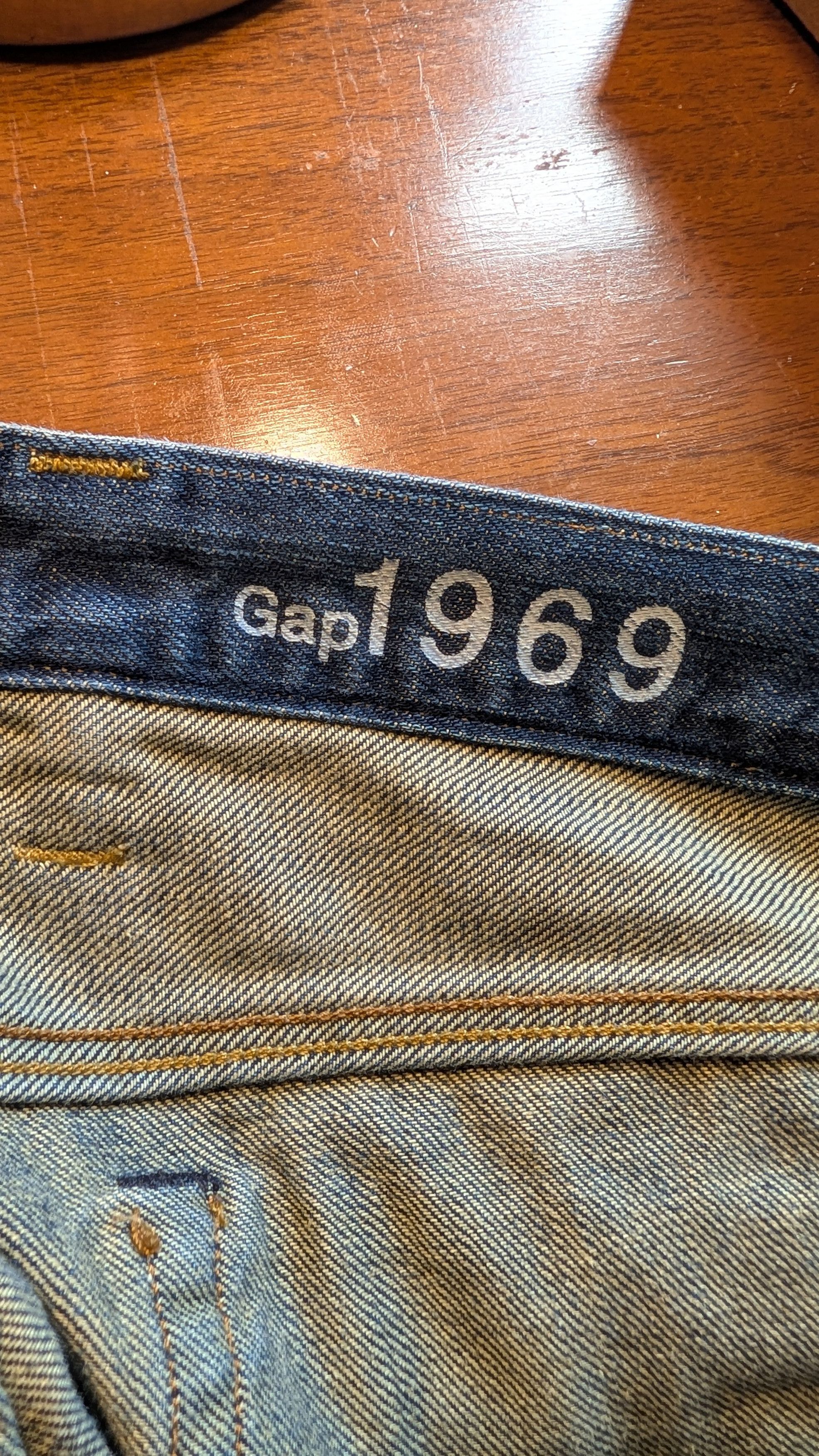 Gap GAP 1969 Men's Straight Jeans 38x30 Size US 38 / EU 54 - 5 Thumbnail