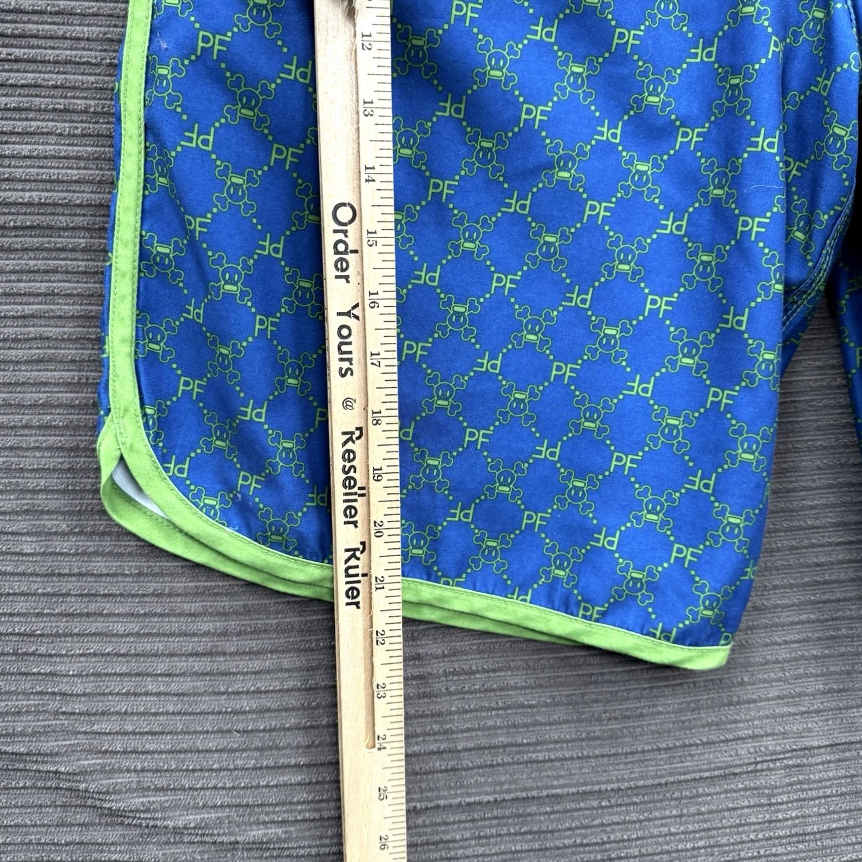Paul Frank Paul Frank Board Shorts Men 32 Blue Green 100% Polyester Drawstring Beach Weekend Surfing Lifeguard Recreational Board Shorts Mens Size US 32 / EU 48 - 7 Thumbnail