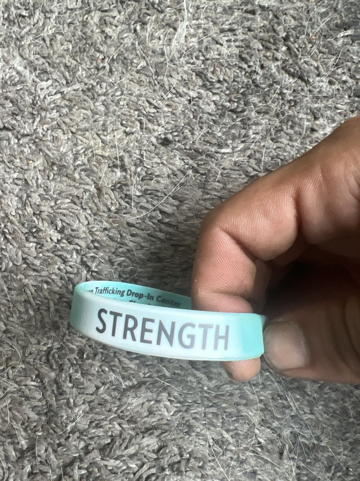 Hypebeast Cleveland Rape Crisis Center Strength Wristband Size ONE SIZE - 1 Thumbnail
