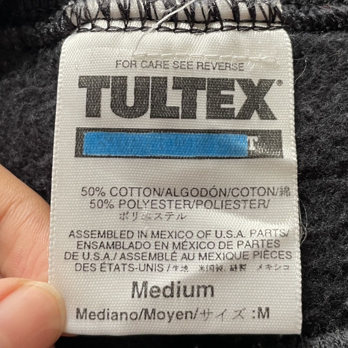Tultex × Vintage Vintage Brand Tultex Made In Usa Plain Sweatshirt 1990s Size US M / EU 48-50 / 2 - 9 Thumbnail
