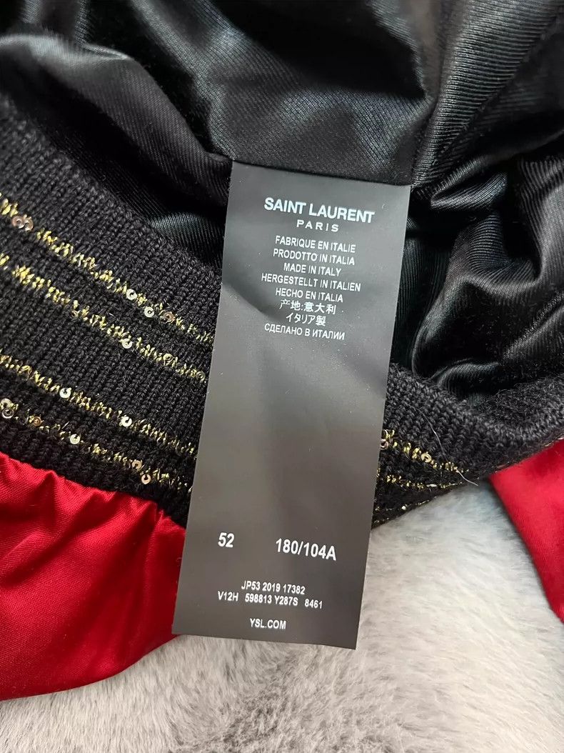 Saint Laurent Paris Saint Laurent Paris 20 Spring/Summer Runway Red Army Flower Size US L / EU 52-54 / 3 - 5 Thumbnail