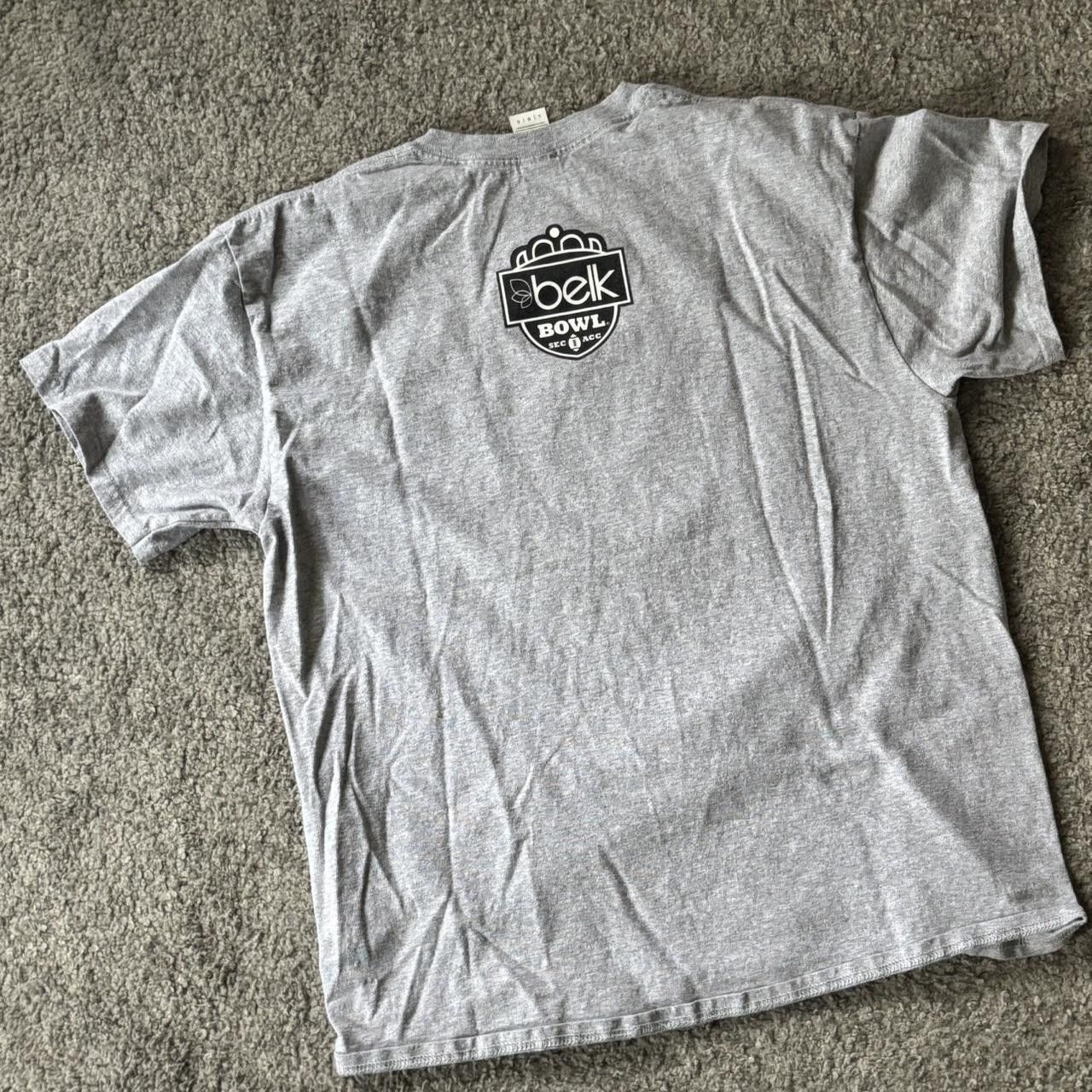 Gildan Gildan Men's Grey T-shirt Size US L / EU 52-54 / 3 - 3 Thumbnail