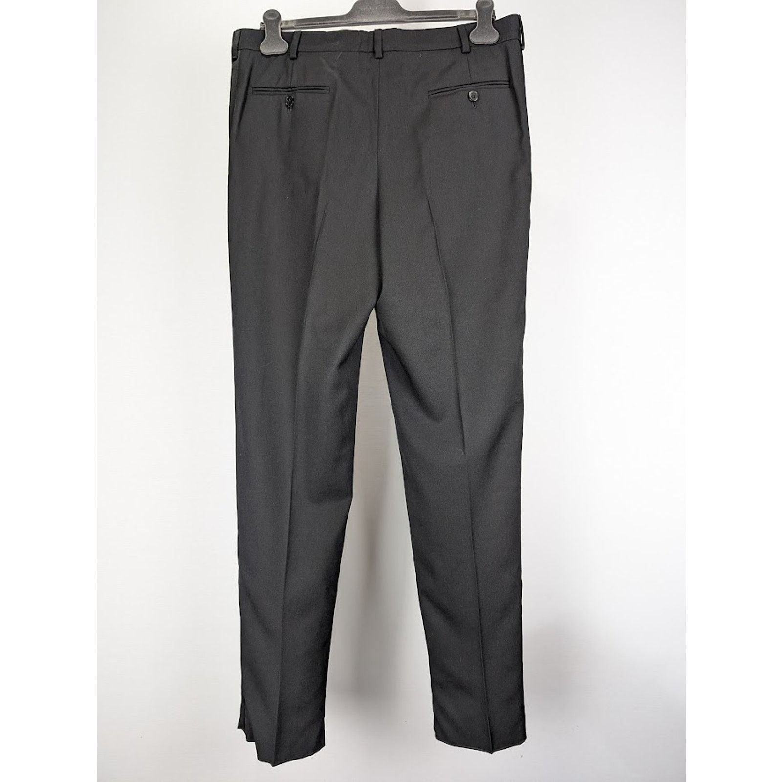 Saint Laurent Paris o1rshd1 2 Pleats Tux Pants in Nero Size US 30 / EU 46 - 10 Thumbnail