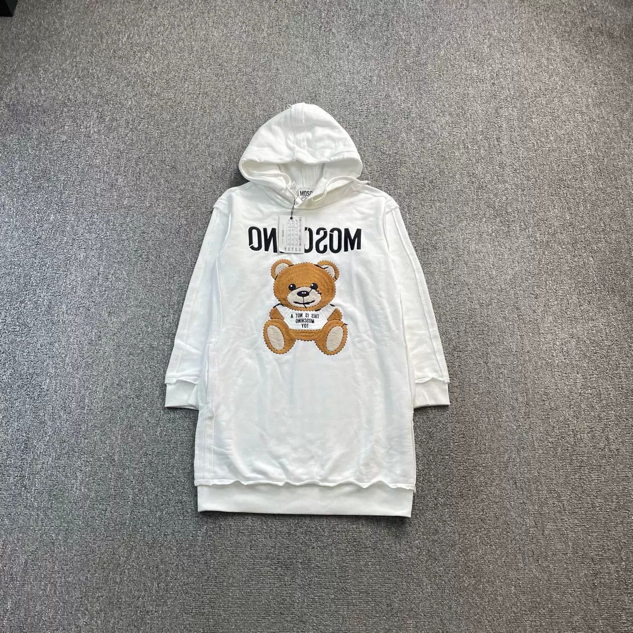 Moschino MOSCHINO Teddy Bear Long Hoodie Size S / US 4 / IT 40 - 1 Thumbnail