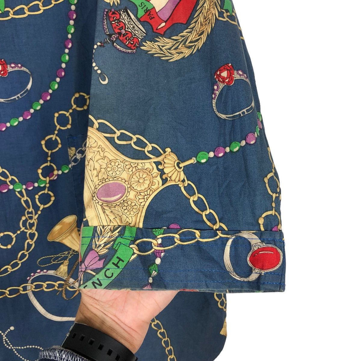 Japanese Brand 🔥Rare Design Work Jacket Double Collar Full Print Design Size US M / EU 48-50 / 2 - 15 Thumbnail