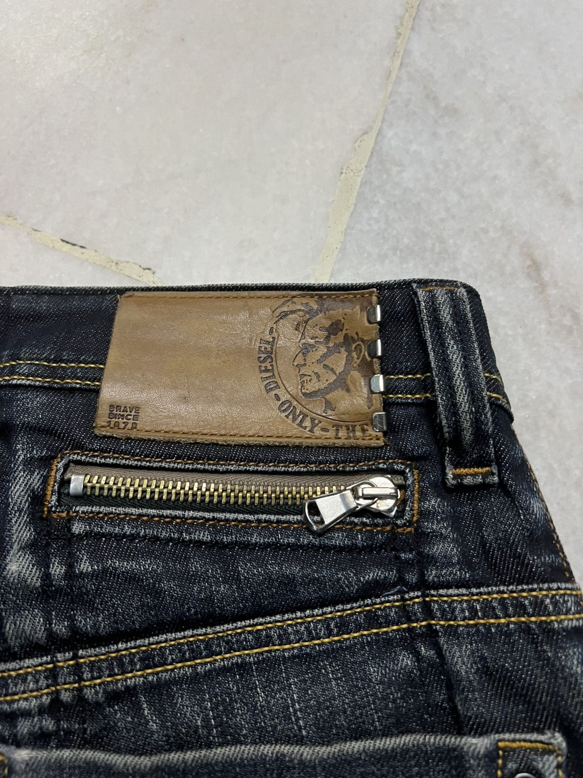 Diesel 💥Rare Diesel Industry Onijo Special Distress Jean Size US 33 - 21 Thumbnail