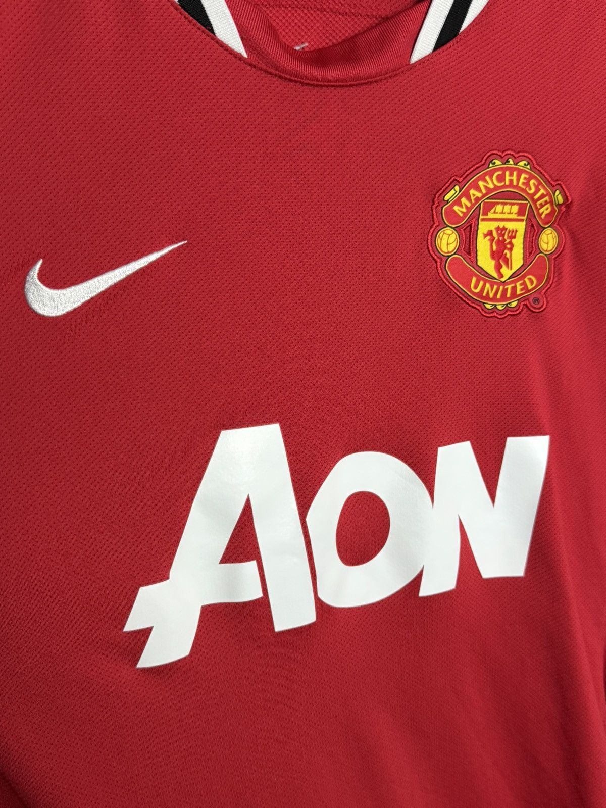 Nike Manchester United 11/12 Home Football Long Sleeve Jersey Size US M / EU 48-50 / 2 - 3 Thumbnail