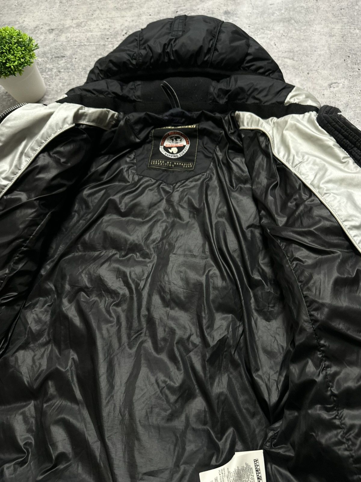 Napapijri Napapijri GPS Expedition Down Puffer Winter Y2K Jacket Size M / US 6-8 / IT 42-44 - 8 Thumbnail