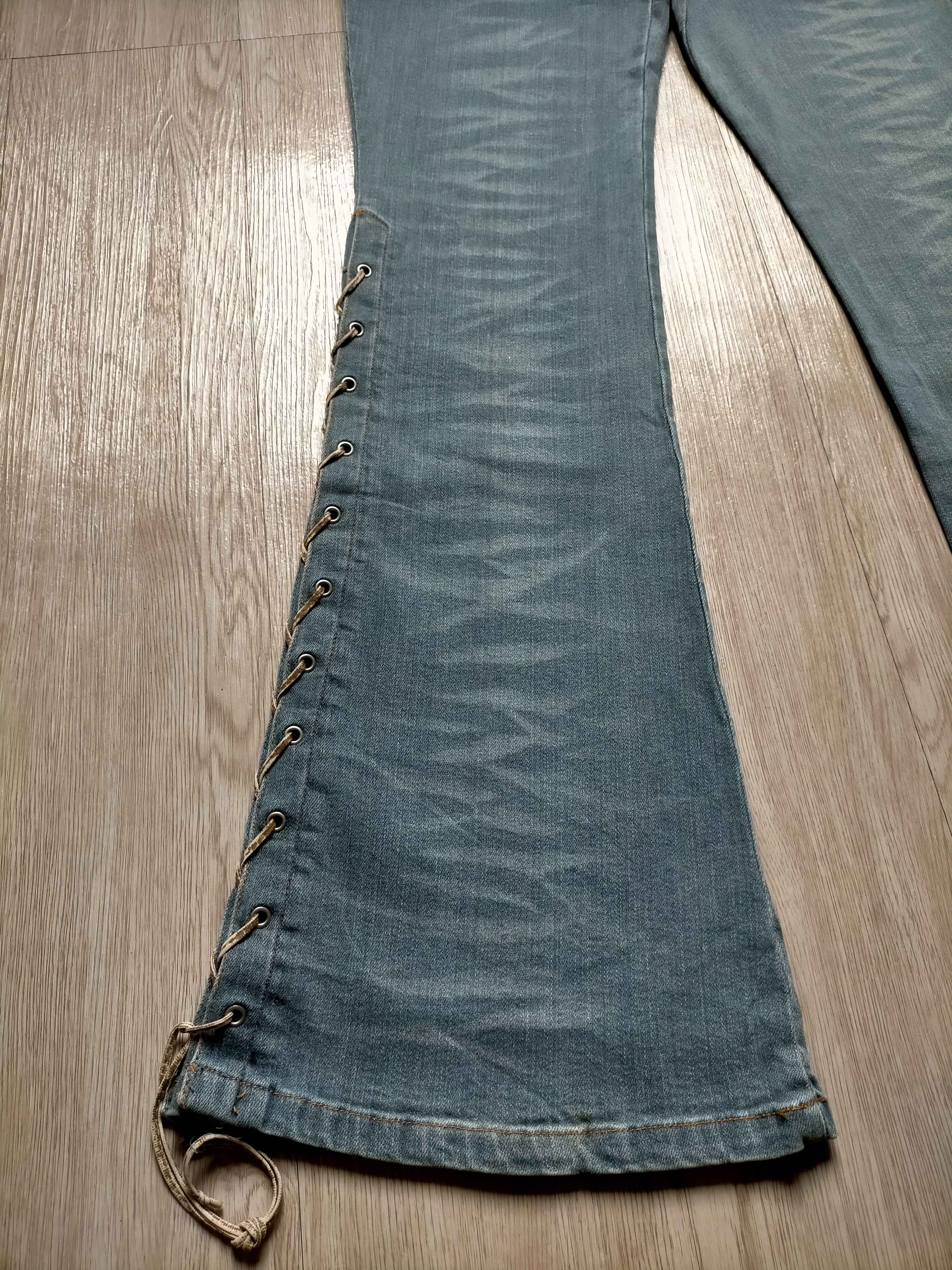 If Six Was Nine Flare Jeans Jouer Aux Echecs Boot cut Denim Size US 28 / EU 44 - 10 Thumbnail