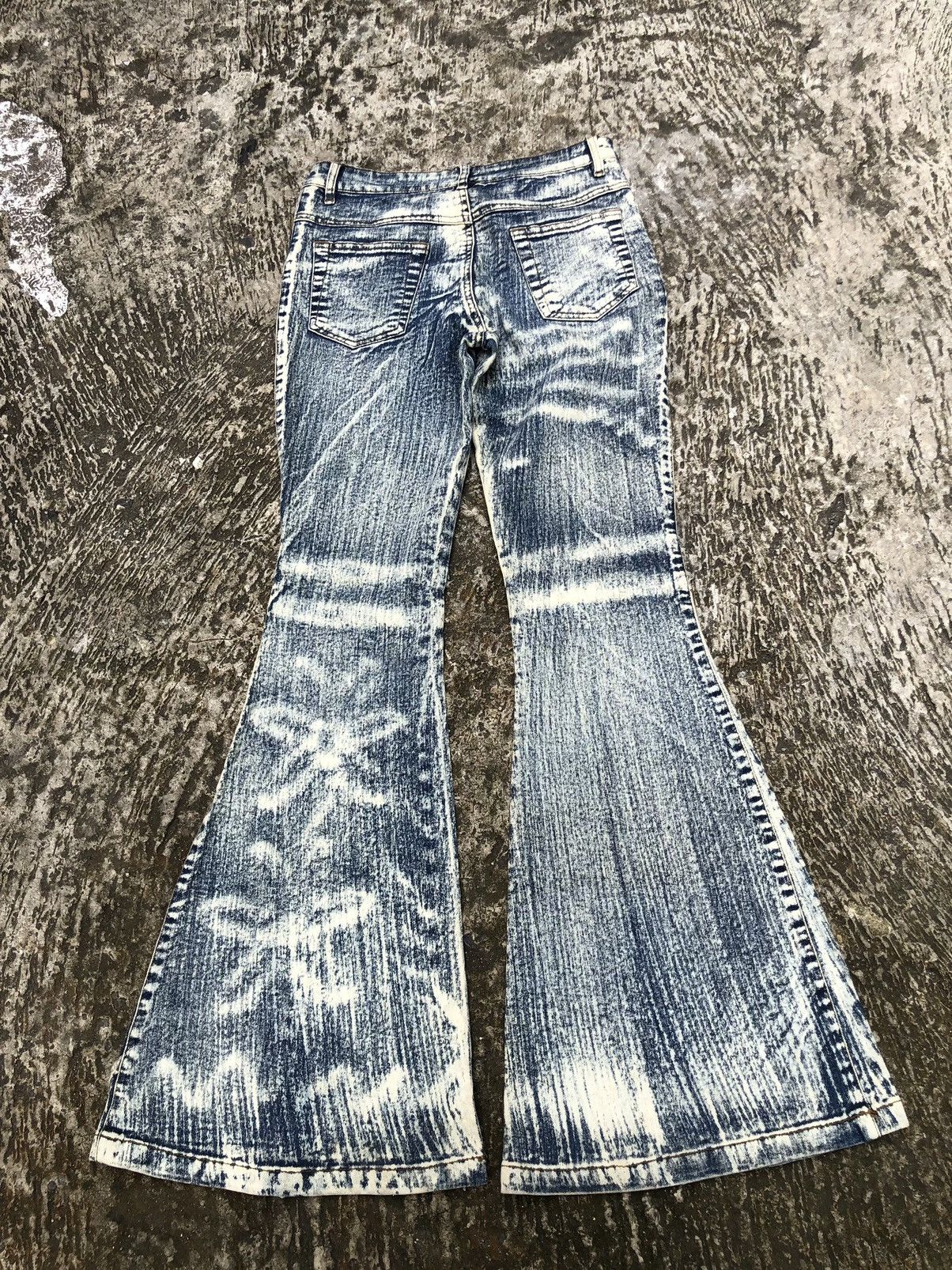 If Six Was Nine × Japanese Brand × Le Grande Bleu (L.G.B.) Y2k style flare denim pants Size US 28 / EU 44 - 3 Thumbnail