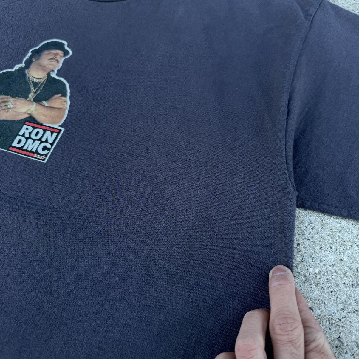 Vintage Vintage 90’s Porn Star Ron DMC Men’s Graphic T-Shirt Size XL Size US XL / EU 56 / 4 - 12 Thumbnail