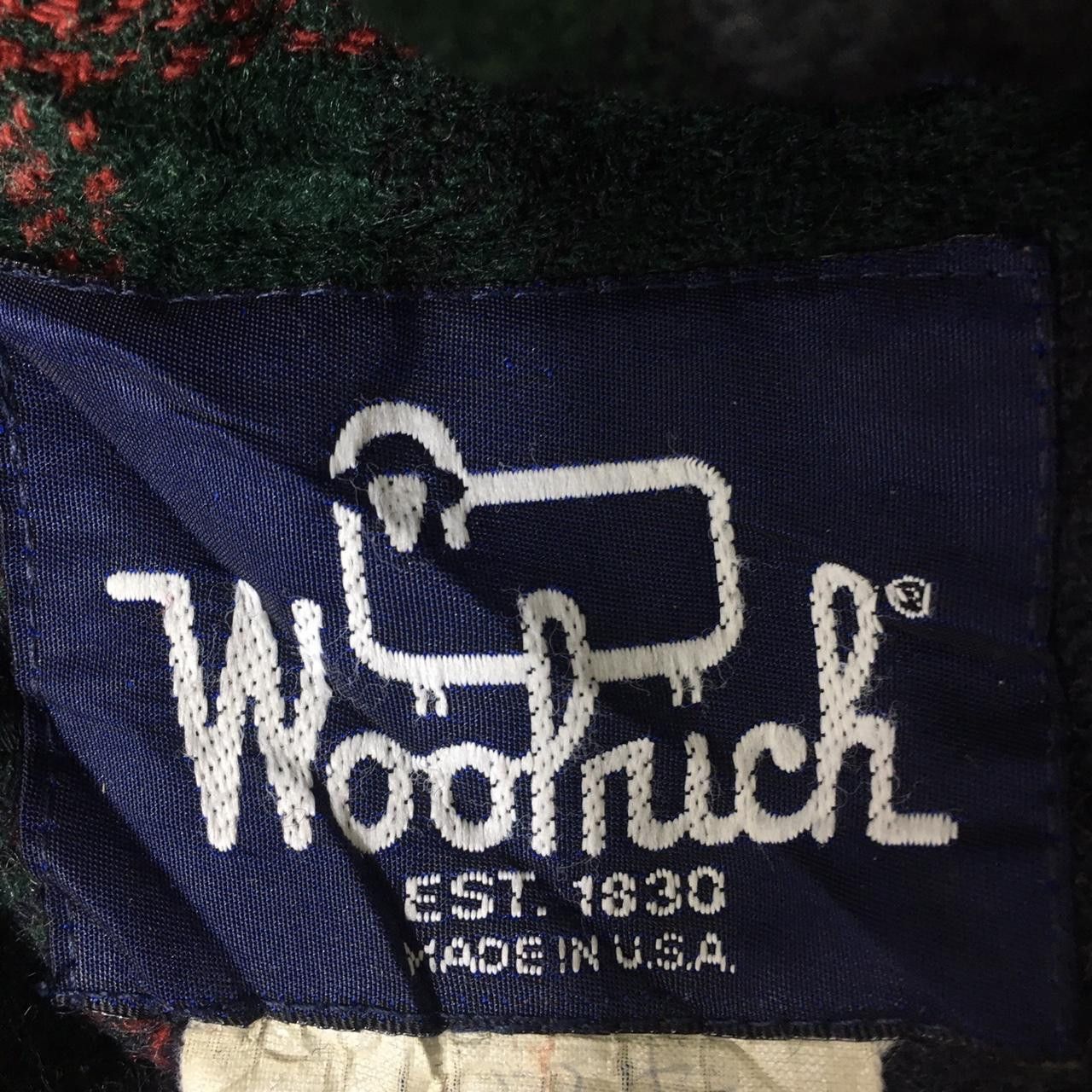 Woolrich Woolen Mills Vtg 90’ WOOLRICH WOOLEN Mills Made In USA Trench Coat Jacket Size US M / EU 48-50 / 2 - 3 Thumbnail
