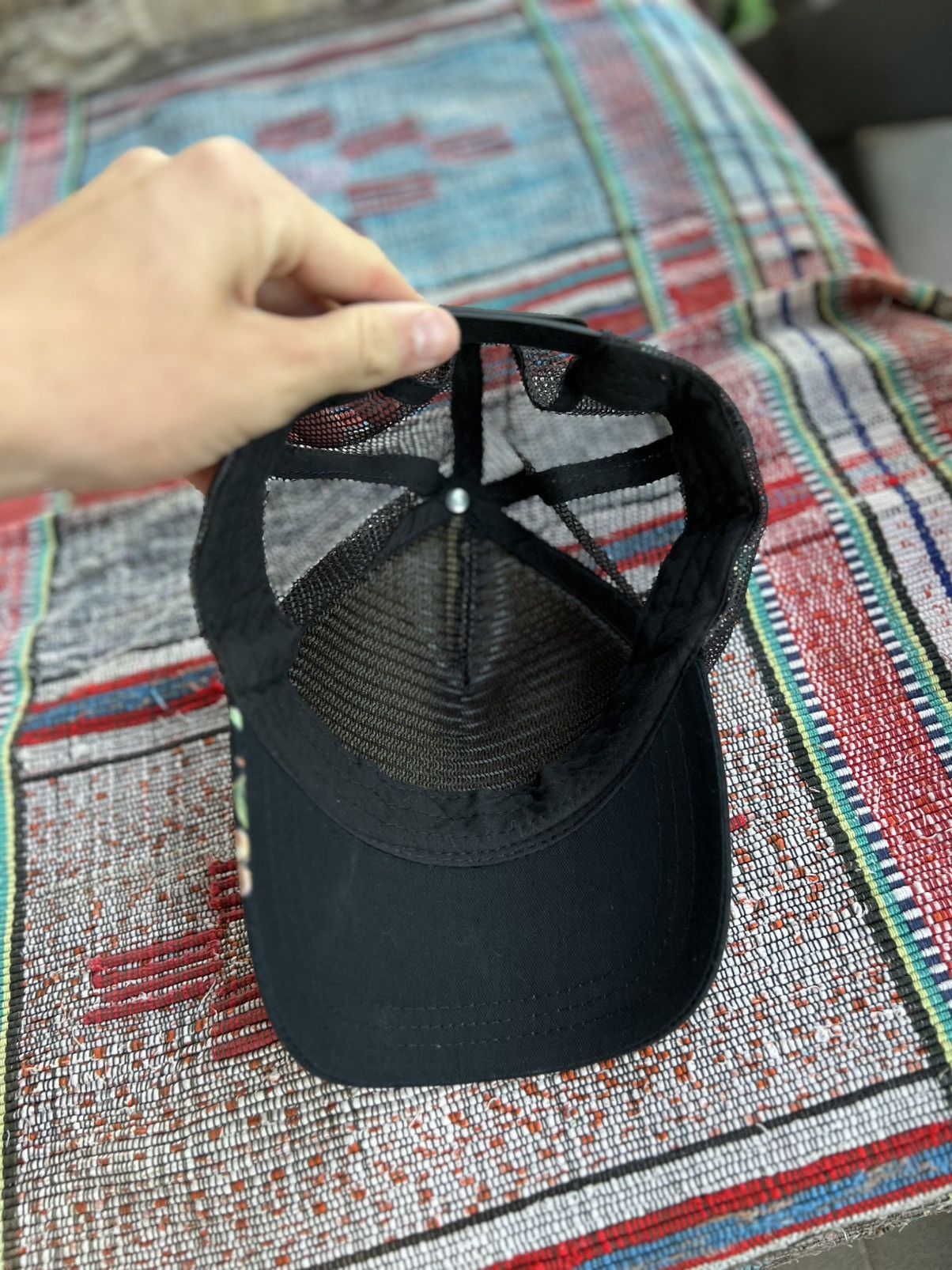 Ed Hardy 🔥 Vintage Ed Hardy Style Black Cap – One Size Size ONE SIZE - 4 Thumbnail