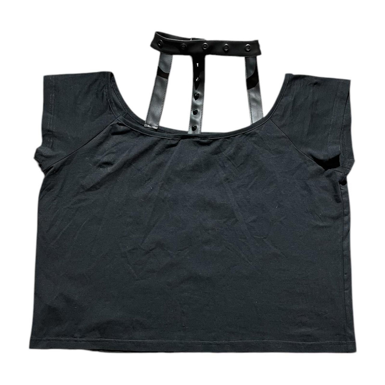 Other Heartless Malin Black Top Off the Shoulder Pentagram Size XL / US 12-14 / IT 48-50 - 2 Thumbnail