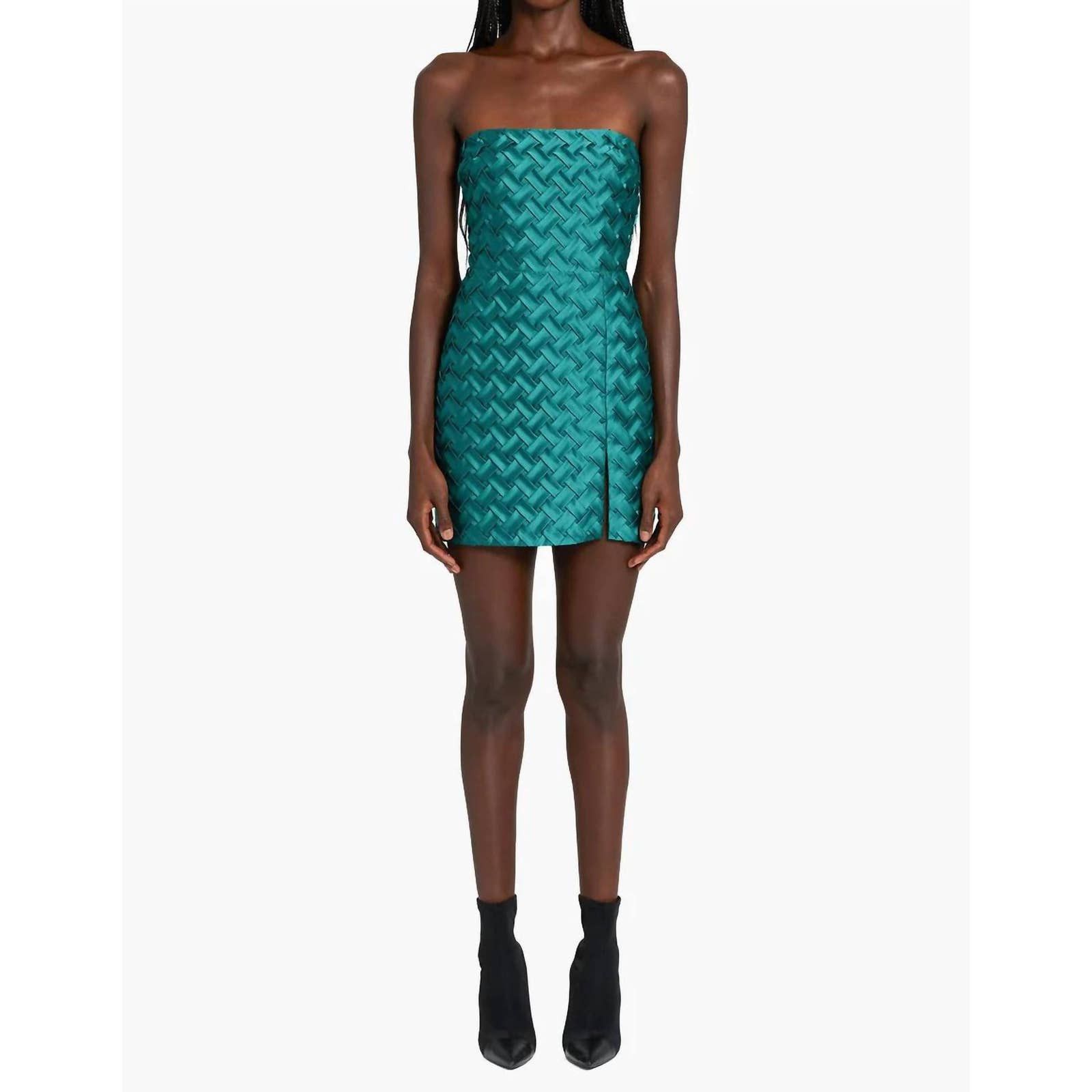 AMANDA UPRICHARD Amani Dress In Ruby main image 0
