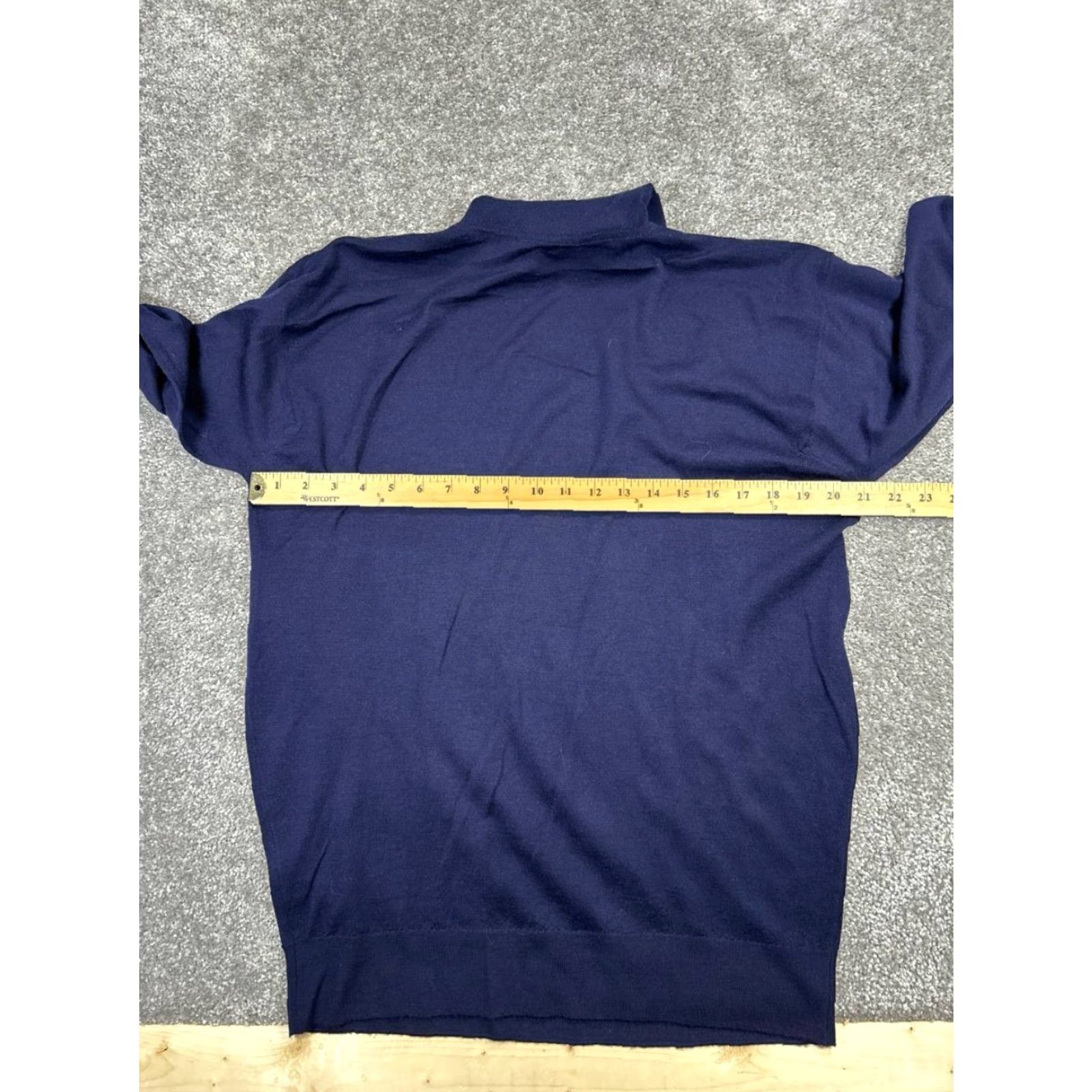 Vintage VINTAGE Drakes Sweater Mens M Blue Wool Knit Pullover Pullover, Turtleneck, Long Sleeve, Regular Fit, Winter Fall, Knits, Casual Mens Size US M / EU 48-50 / 2 - 7 Thumbnail