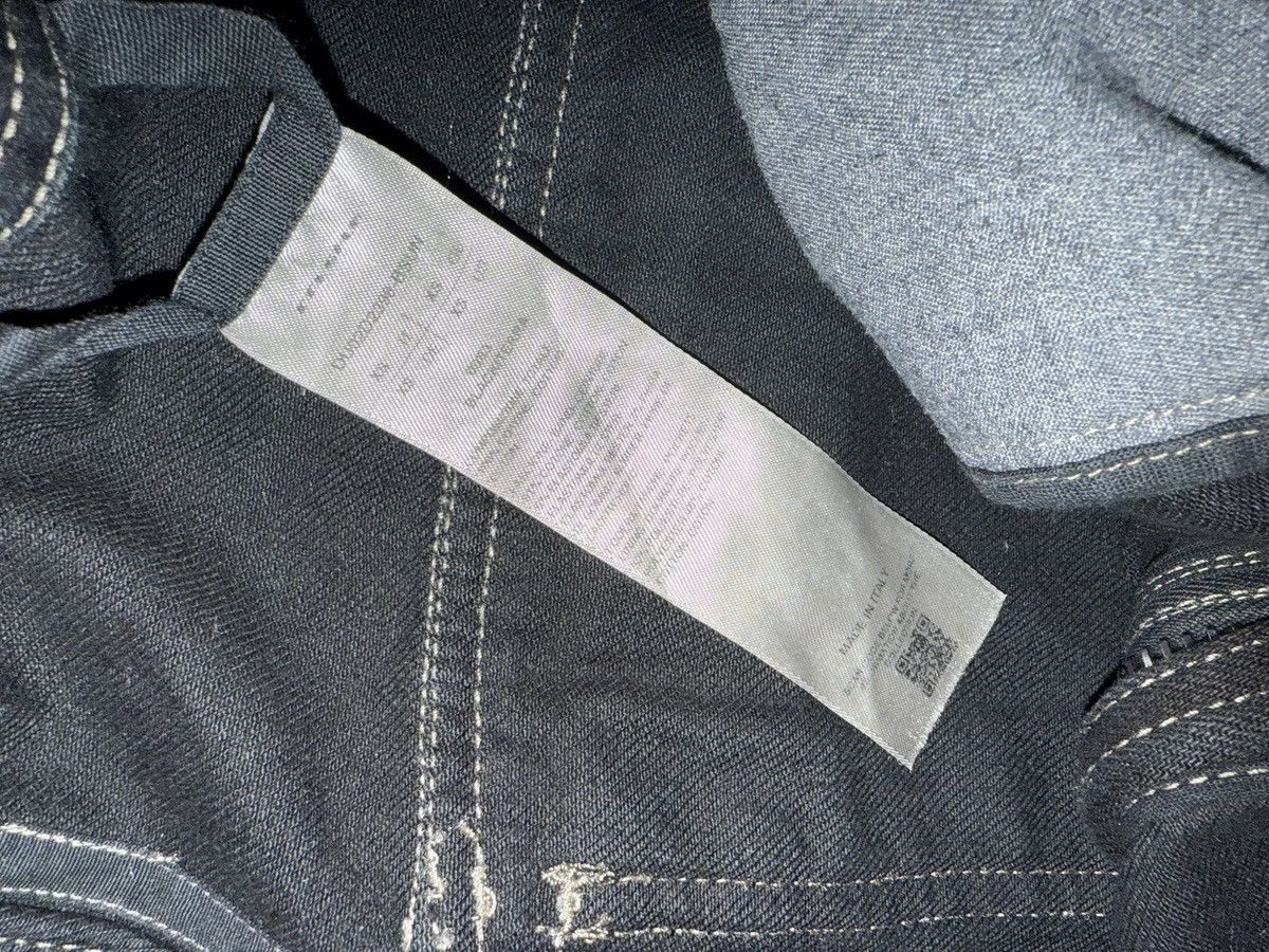 Rick Owens DRKSHDW by Rick Owens Wide-Leg Cargo Denim Jeans – XS Size US 34 / EU 50 - 6 Thumbnail