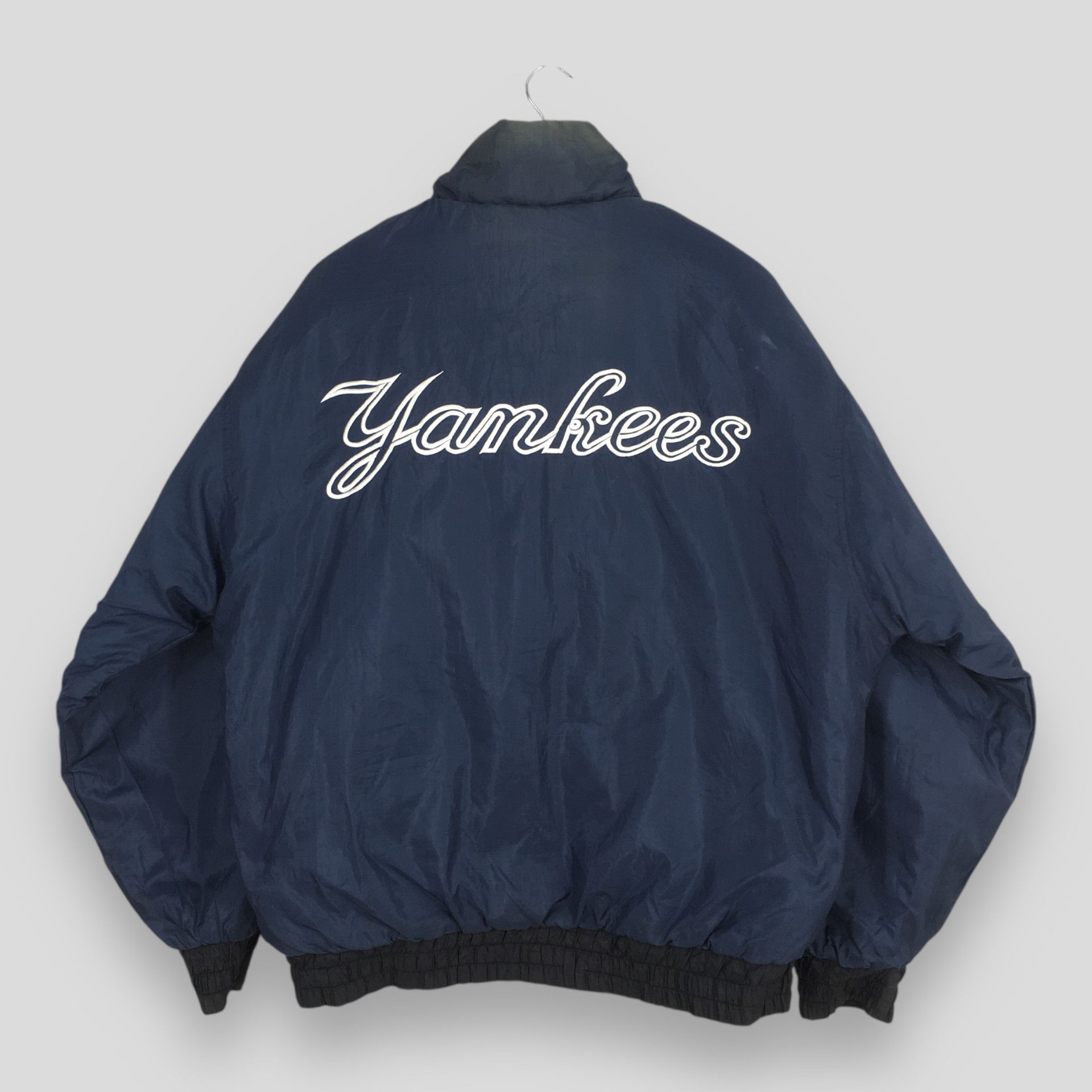 MLB Vintage 90s New York Yankees MLB Varsity Jacket Medium Size US M / EU 48-50 / 2 - 12 Thumbnail