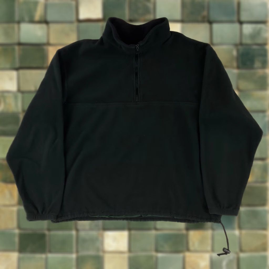 J.Crew VINTAGE J.CREW Fleece Pullover 1/4 Zip Oarsmen Green XL Men Size US XL / EU 56 / 4 - 1 Thumbnail
